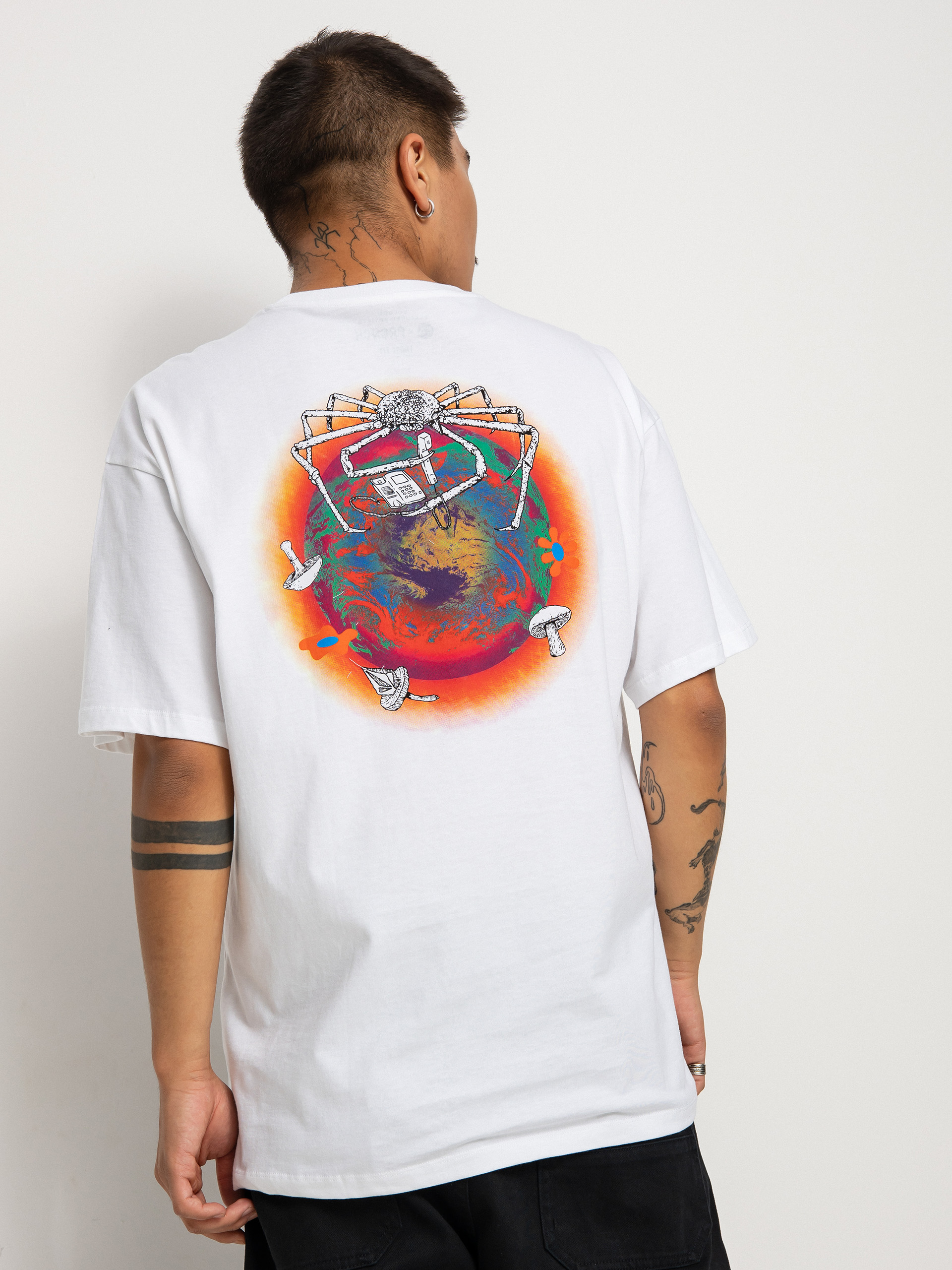 T-shirt Volcom Fa C.Abbottxfrench Lse 2 (white)