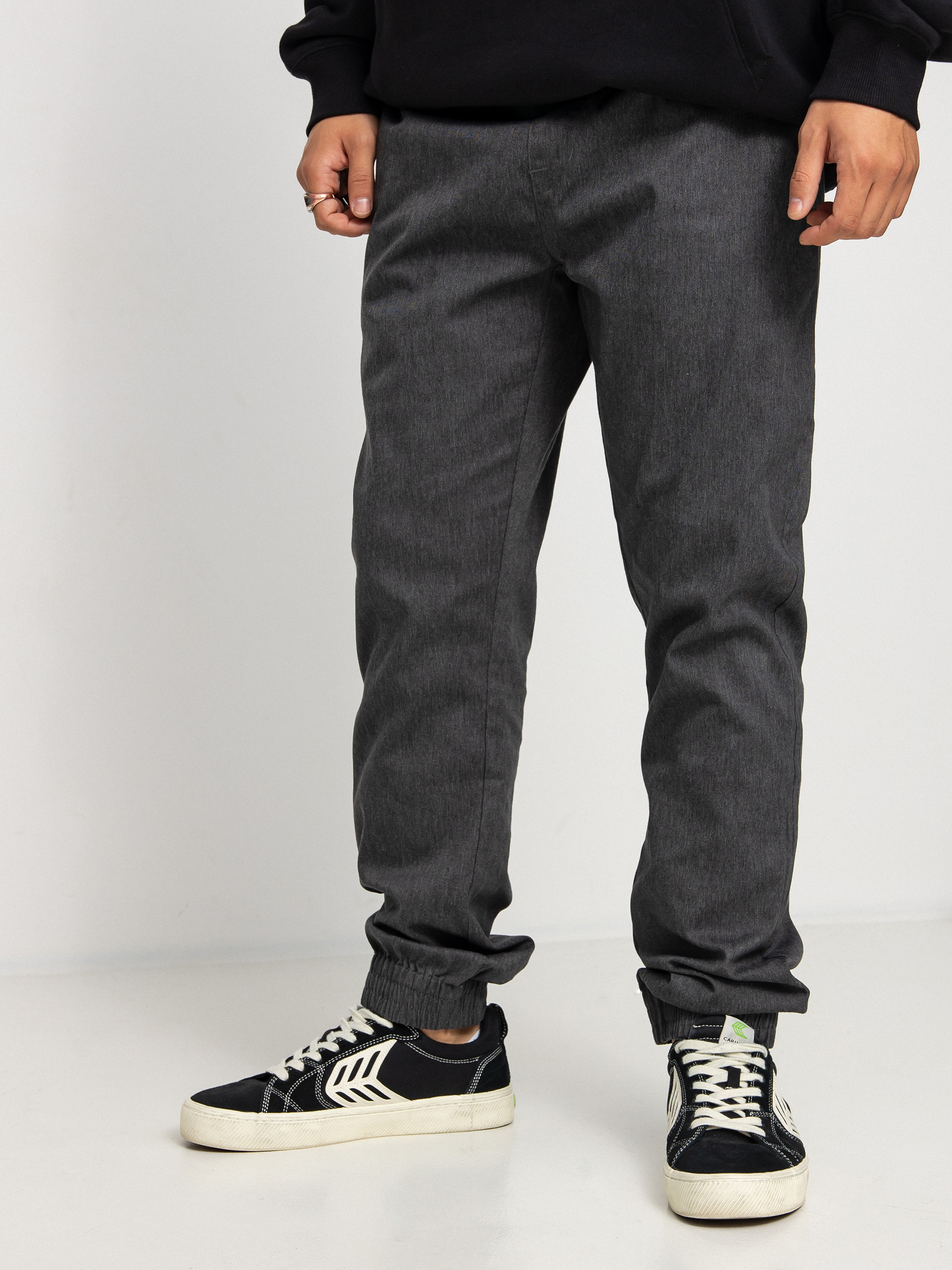 Spodnie Volcom Frickin Slim Jogger (charcoal heather)
