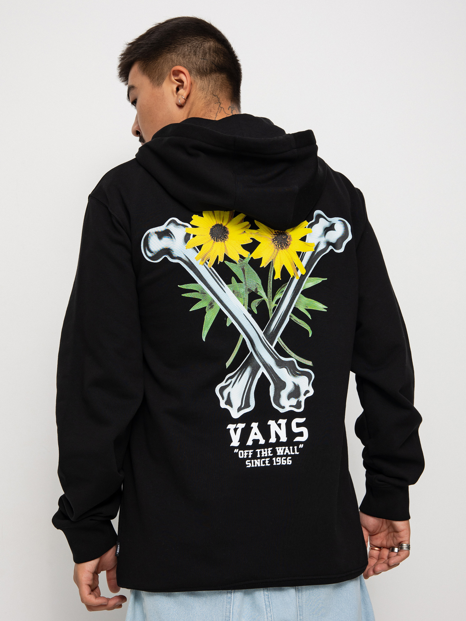 Bluza z kapturem Vans Cruniwsbones HD (black)