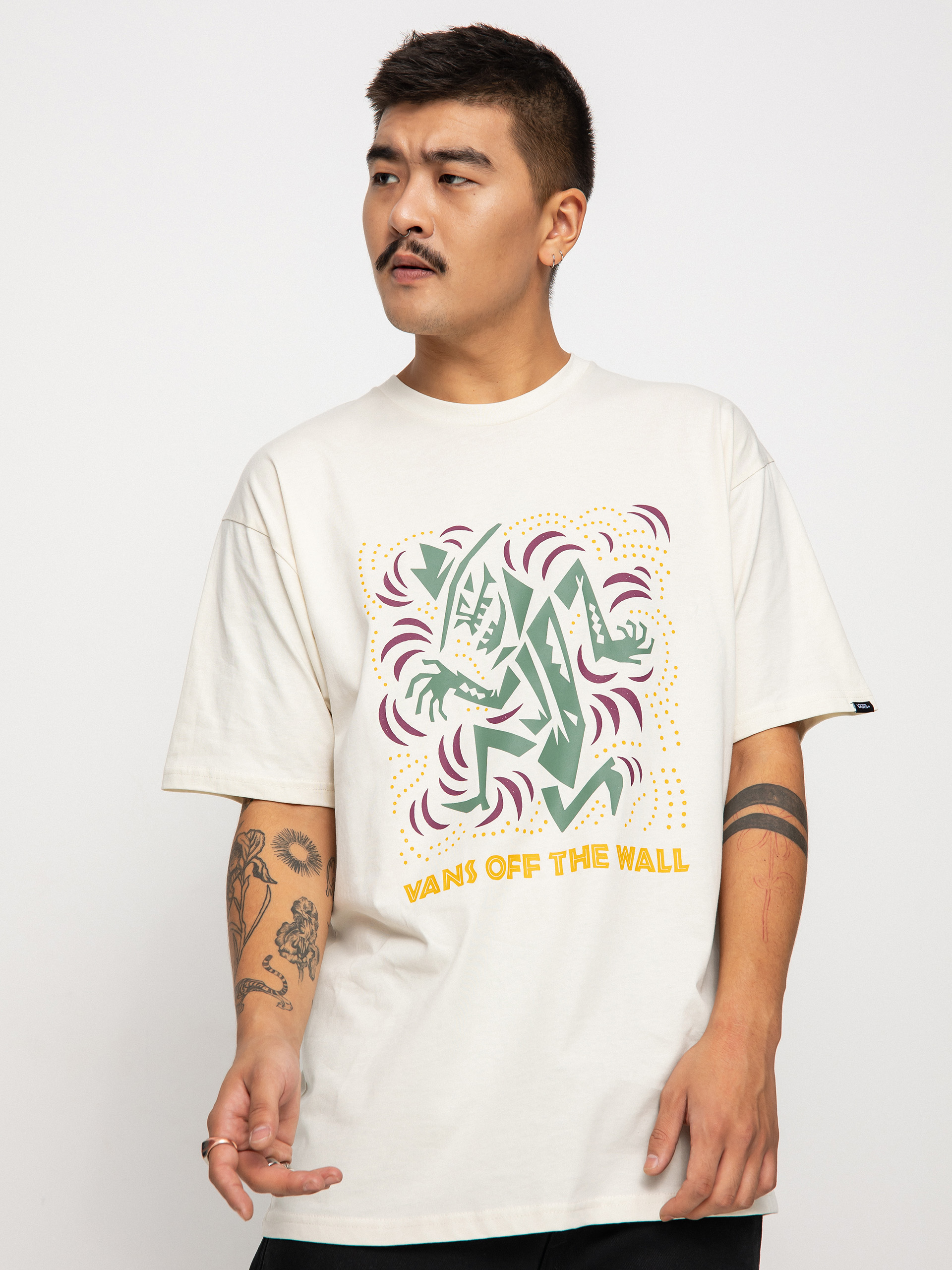 T-shirt Vans Sketchy Exit (antique white)