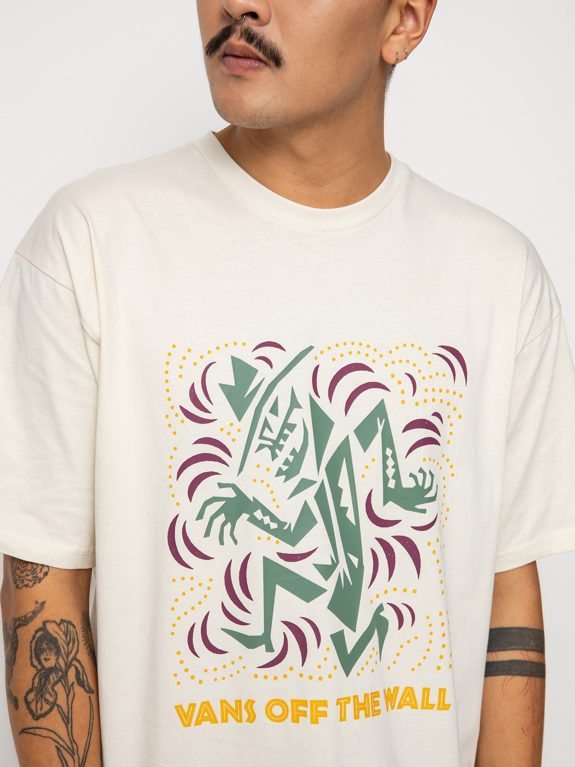 T-shirt Vans Sketchy Exit (antique white)