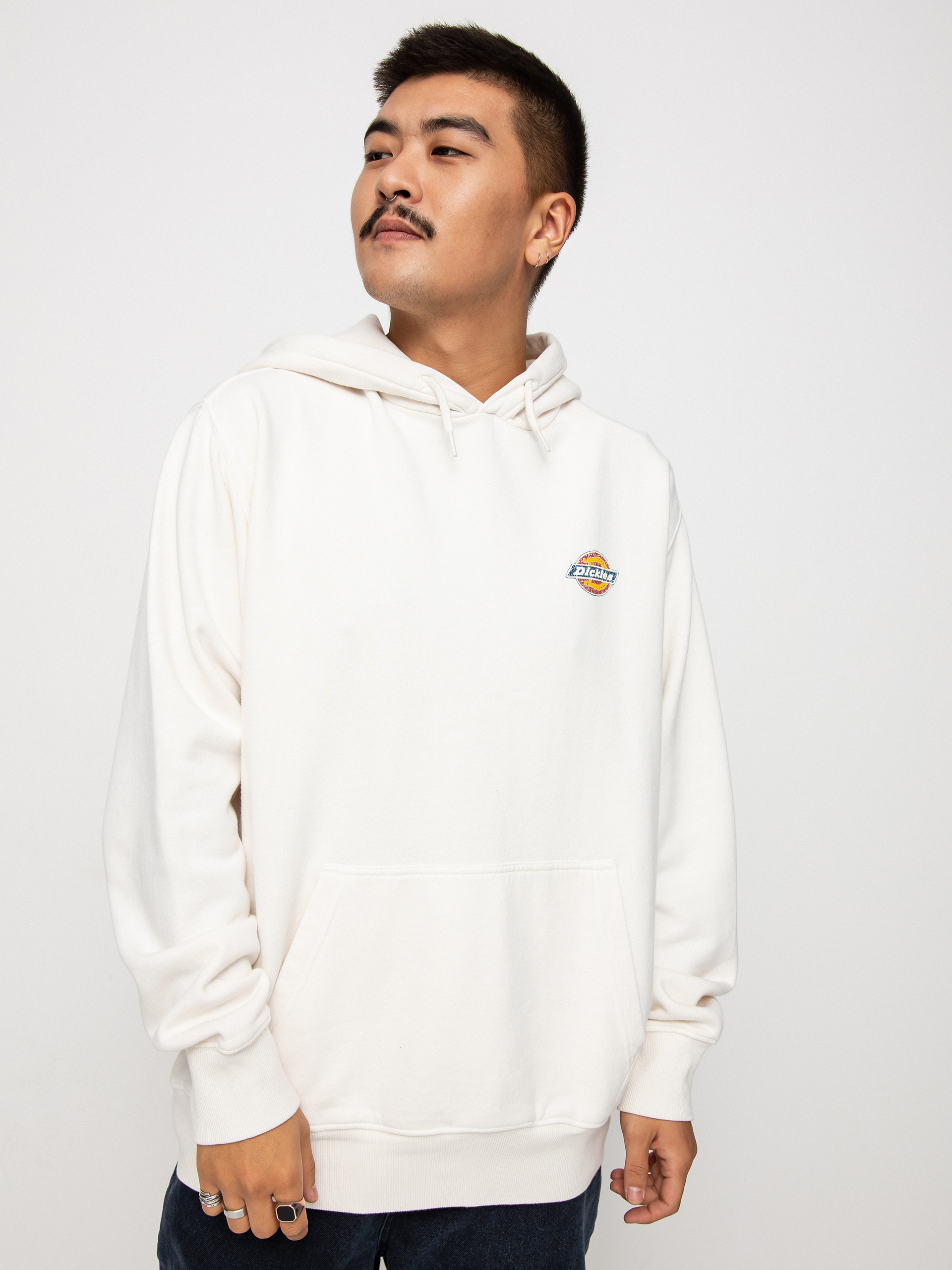 Bluza z kapturem Dickies Icon Washed HD (ecru)