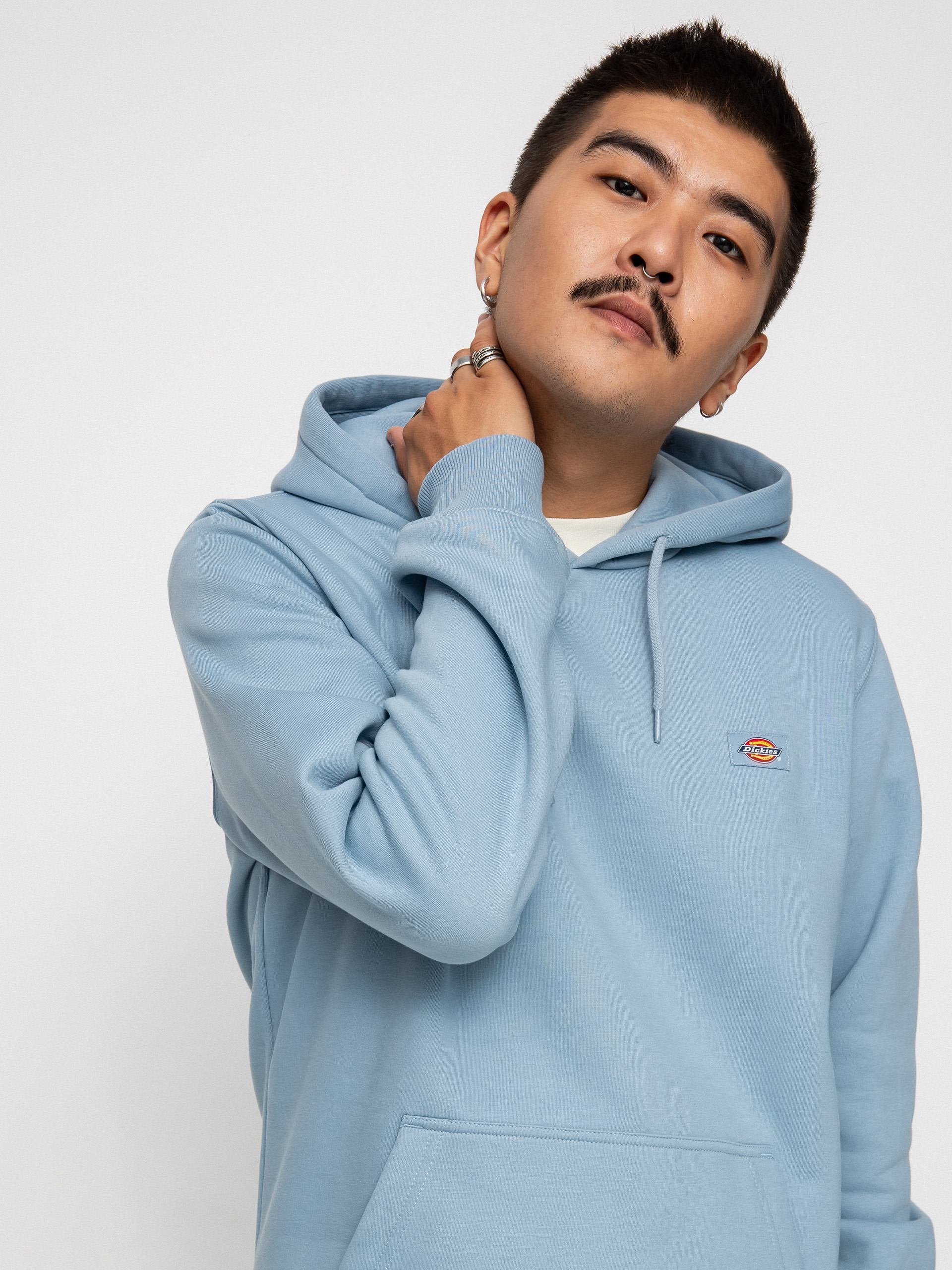 Bluza z kapturem Dickies Oakport HD (ashley blue)