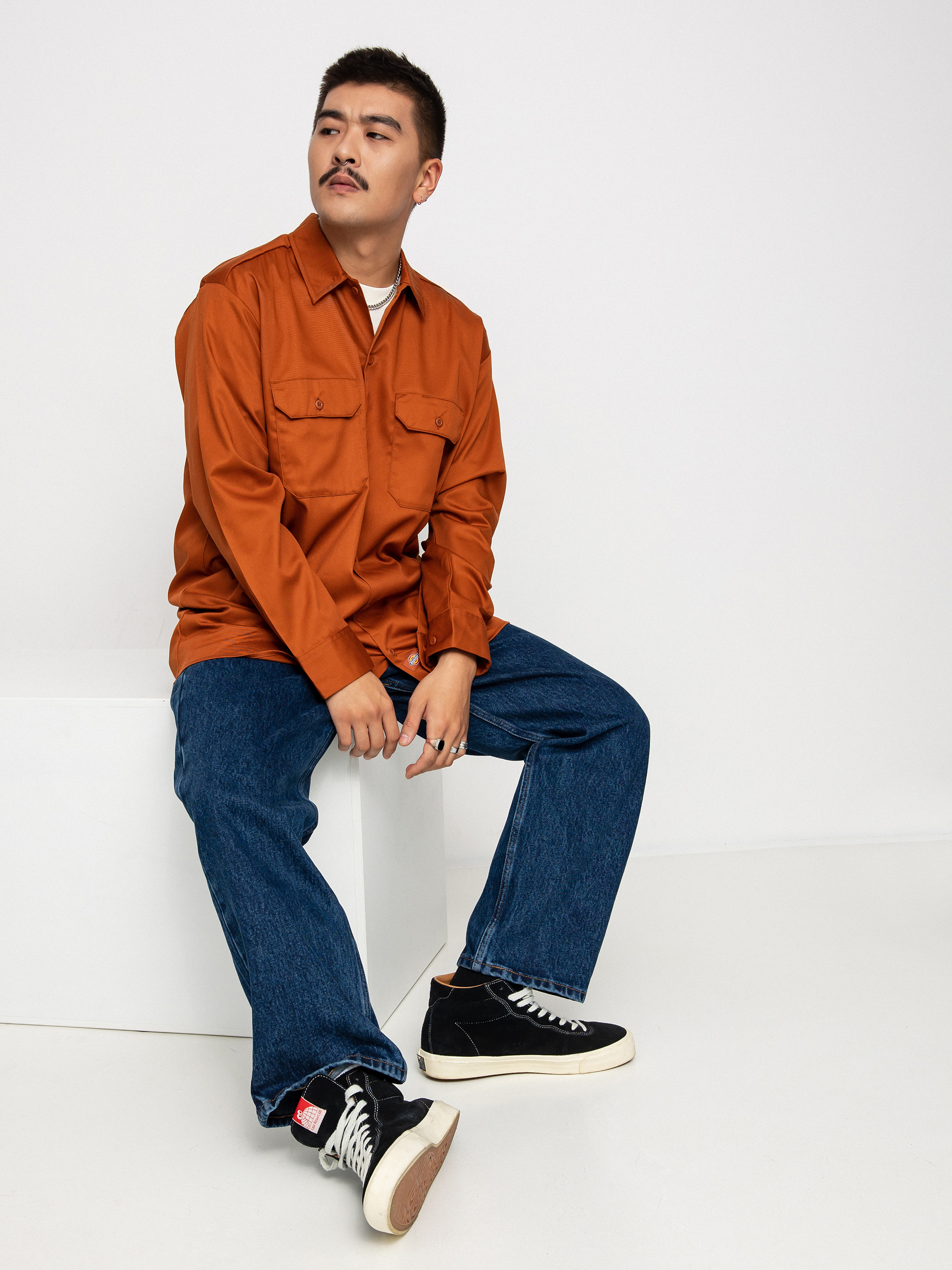 Koszula Dickies Work Shirt (gingerbread)