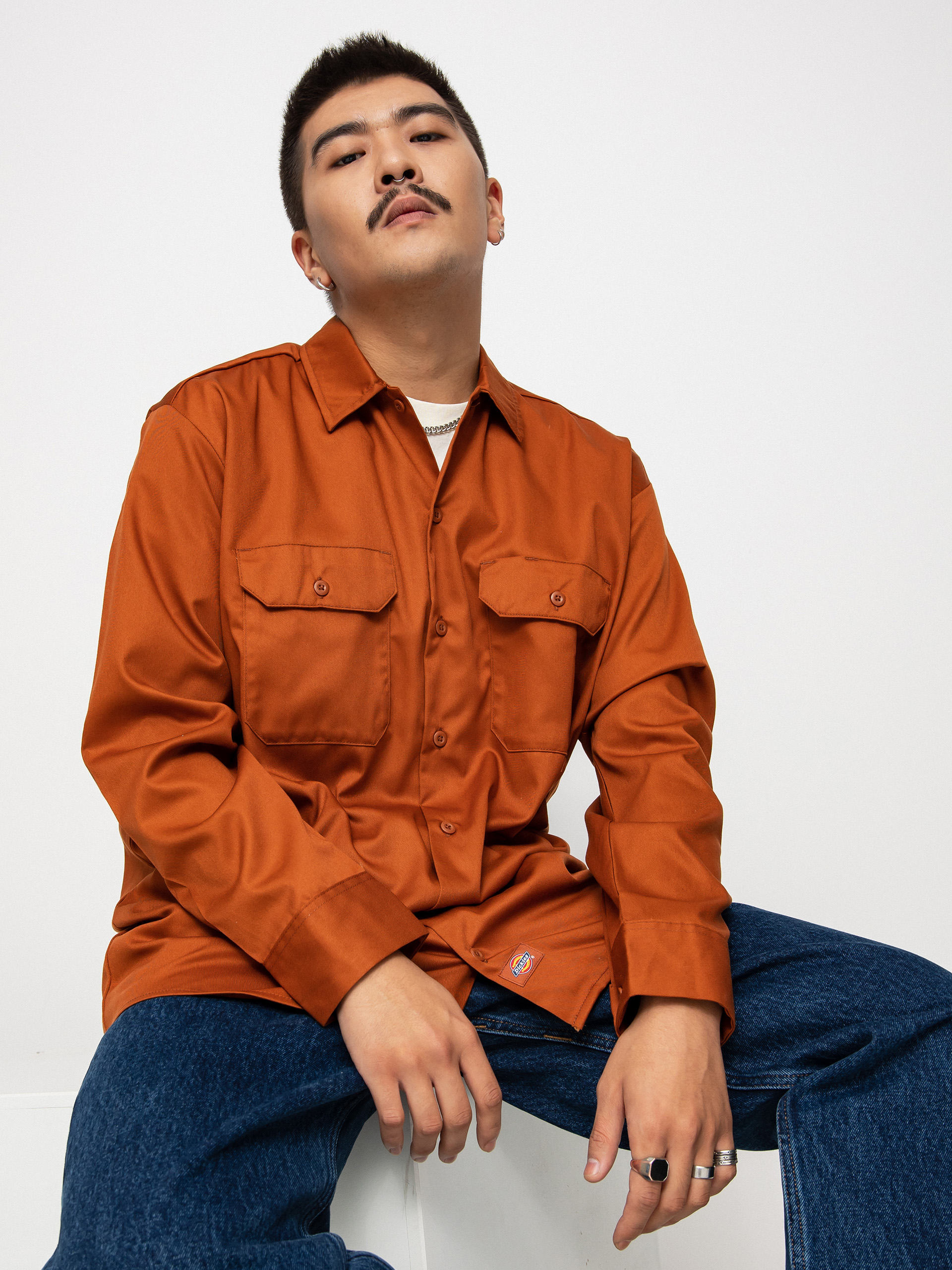 Koszula Dickies Work Shirt (gingerbread)