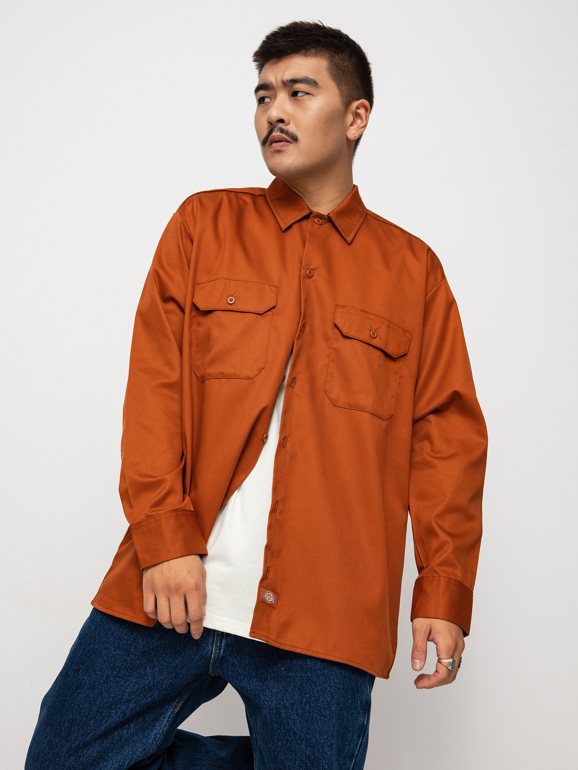 Koszula Dickies Work Shirt (gingerbread)