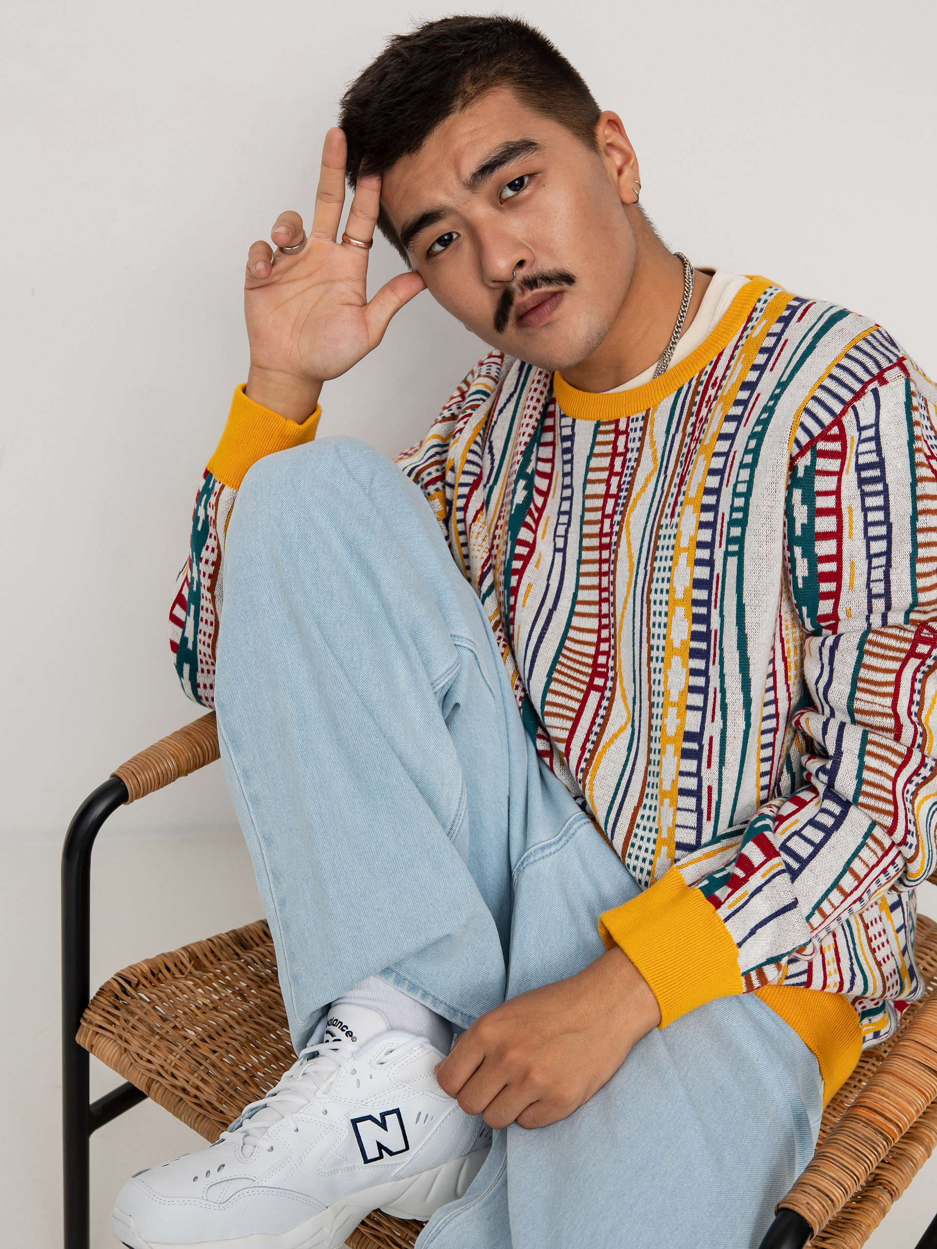 Sweter Iriedaily Theodore (offwhite)