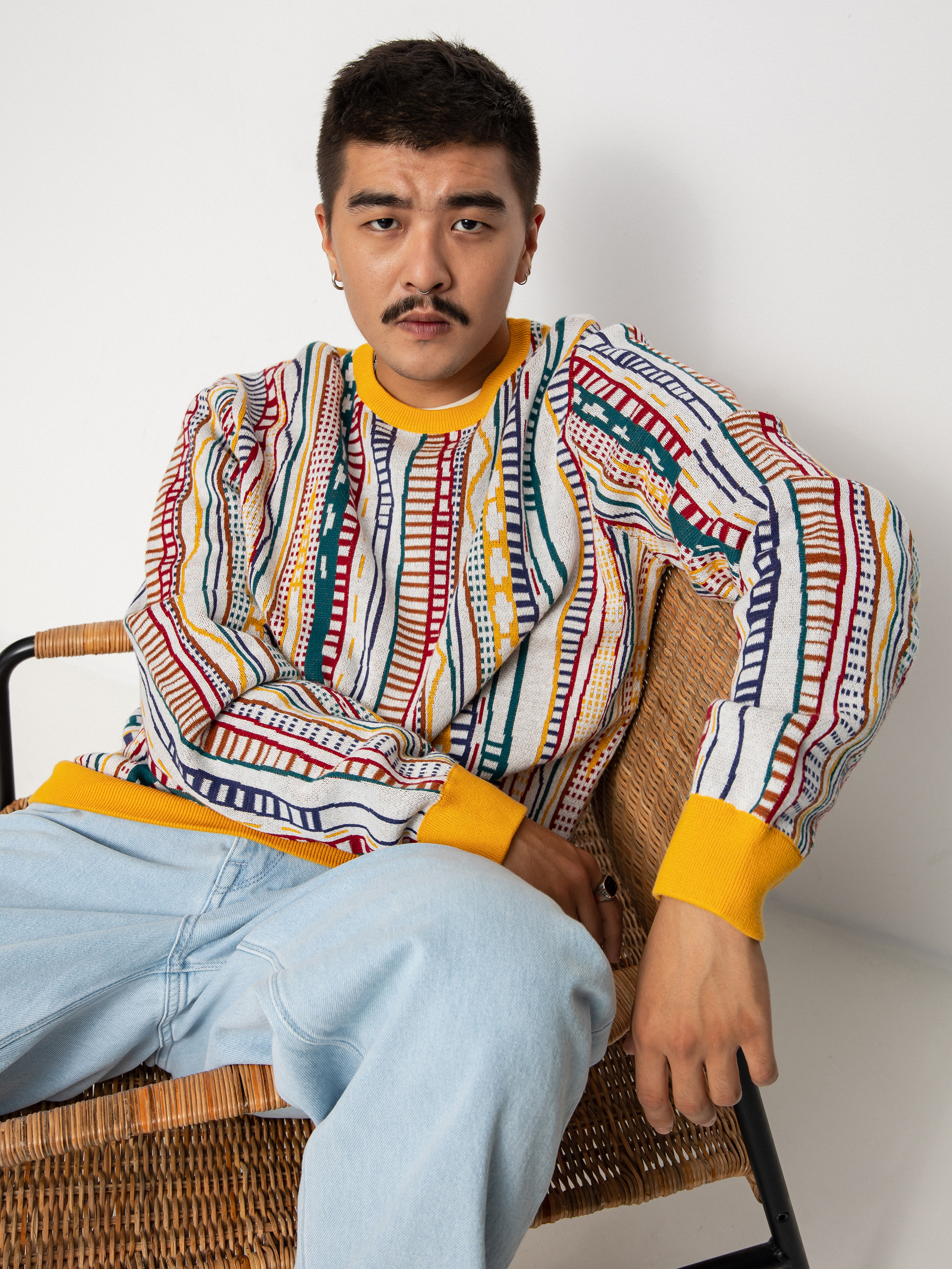 Sweter Iriedaily Theodore (offwhite)