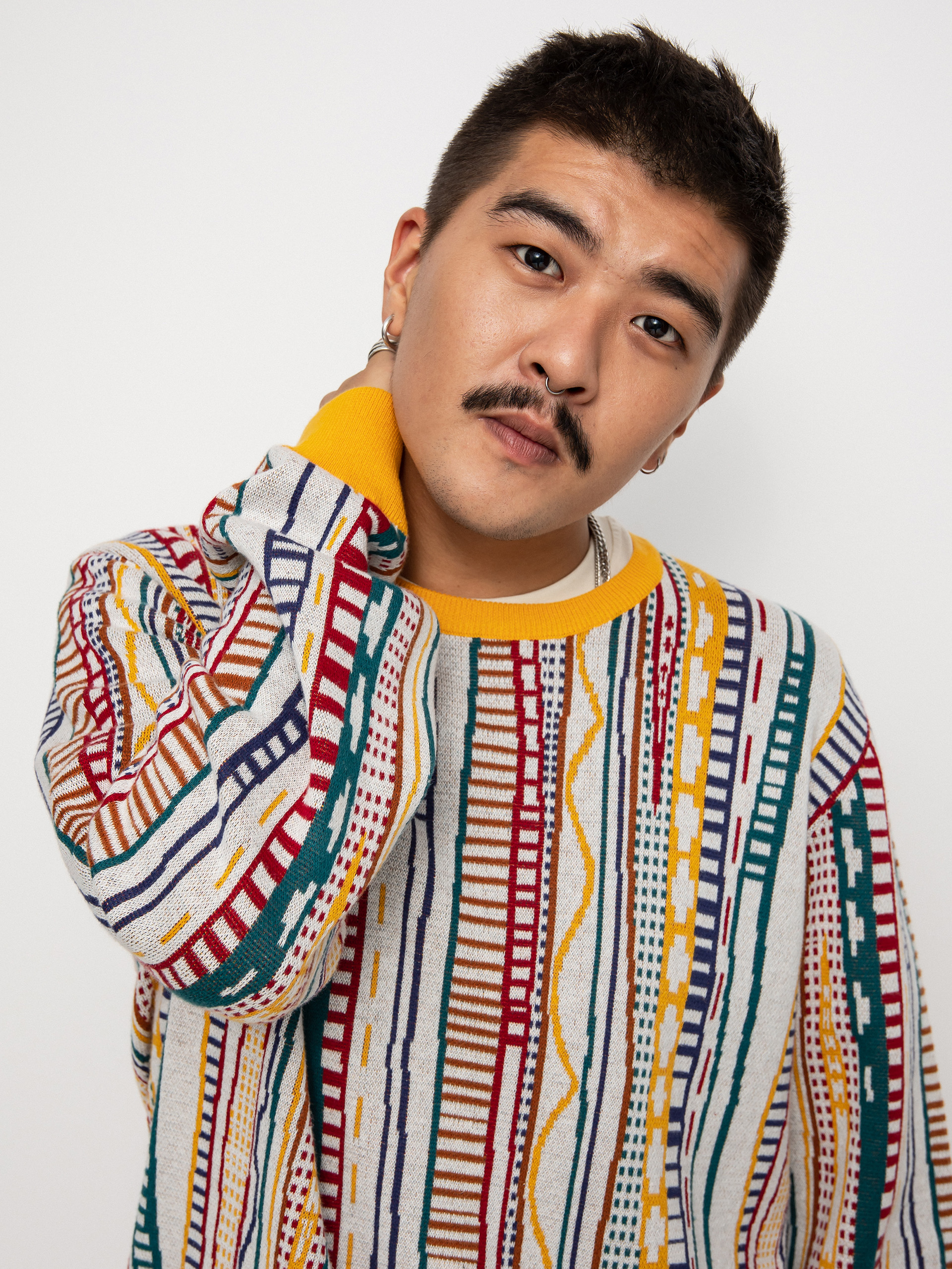 Sweter Iriedaily Theodore (offwhite)