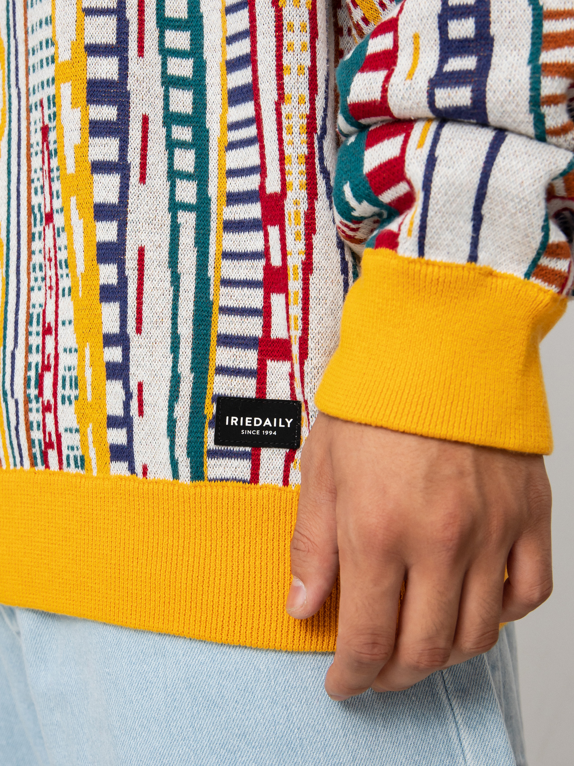 Sweter Iriedaily Theodore (offwhite)