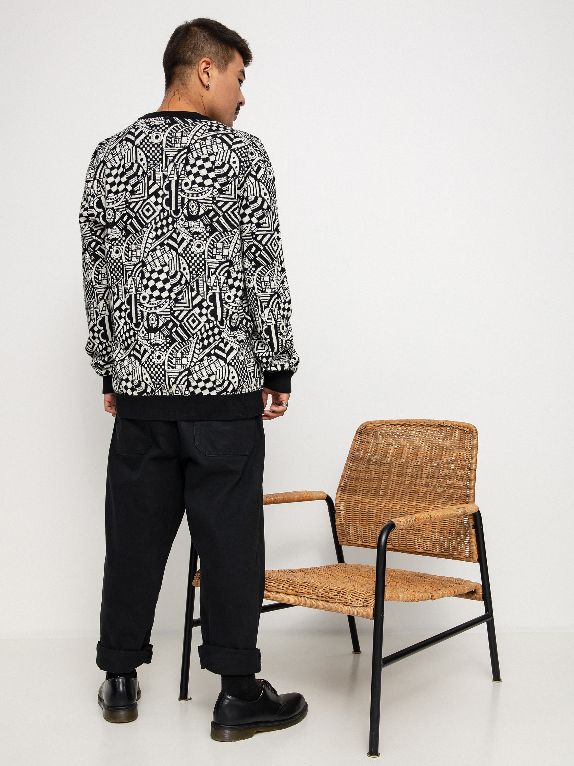 Sweter Iriedaily Crazy Fresh (black white)