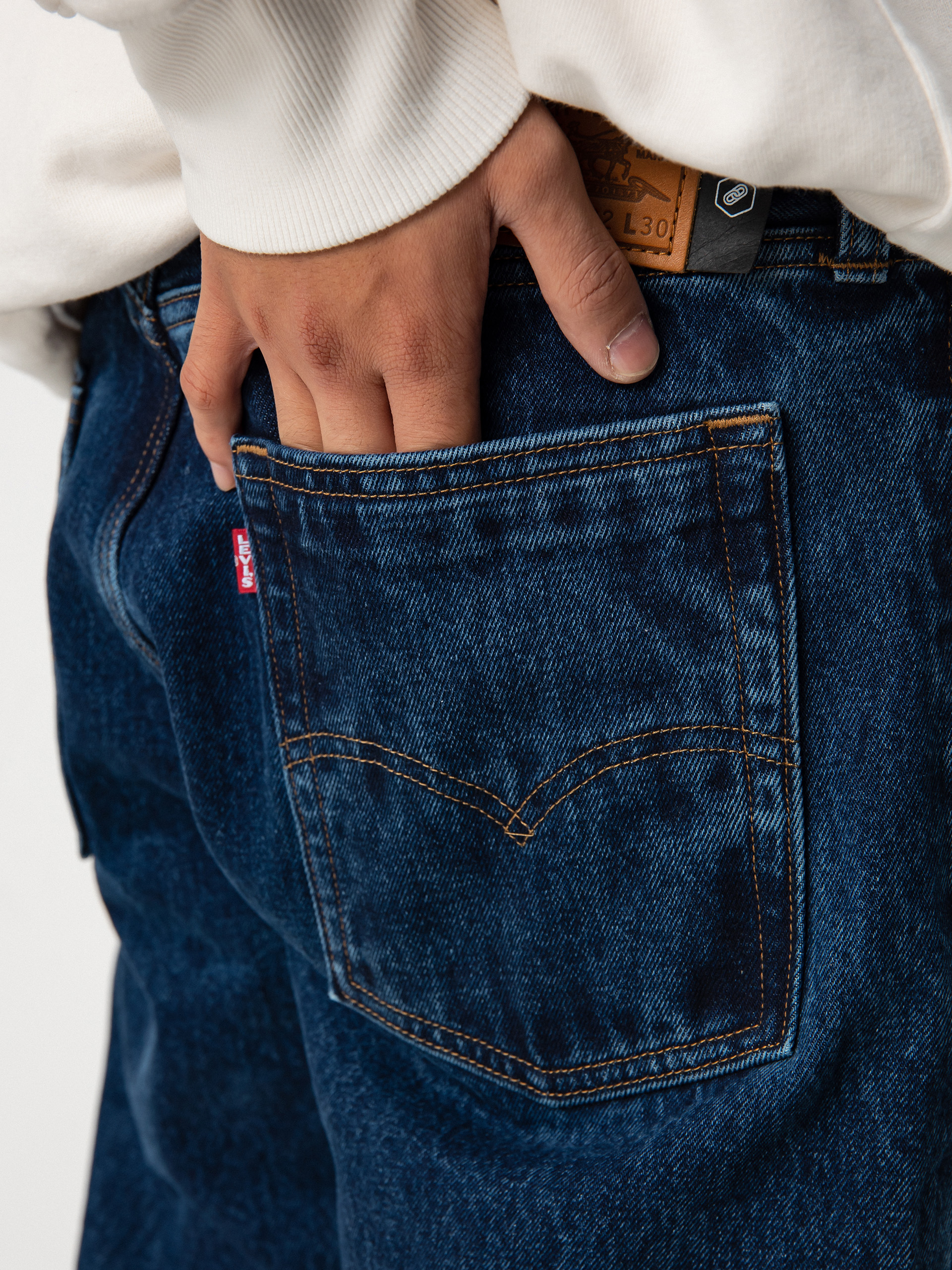 Spodnie Levi's® Skate Baggy 5 Pocket (med indigo)