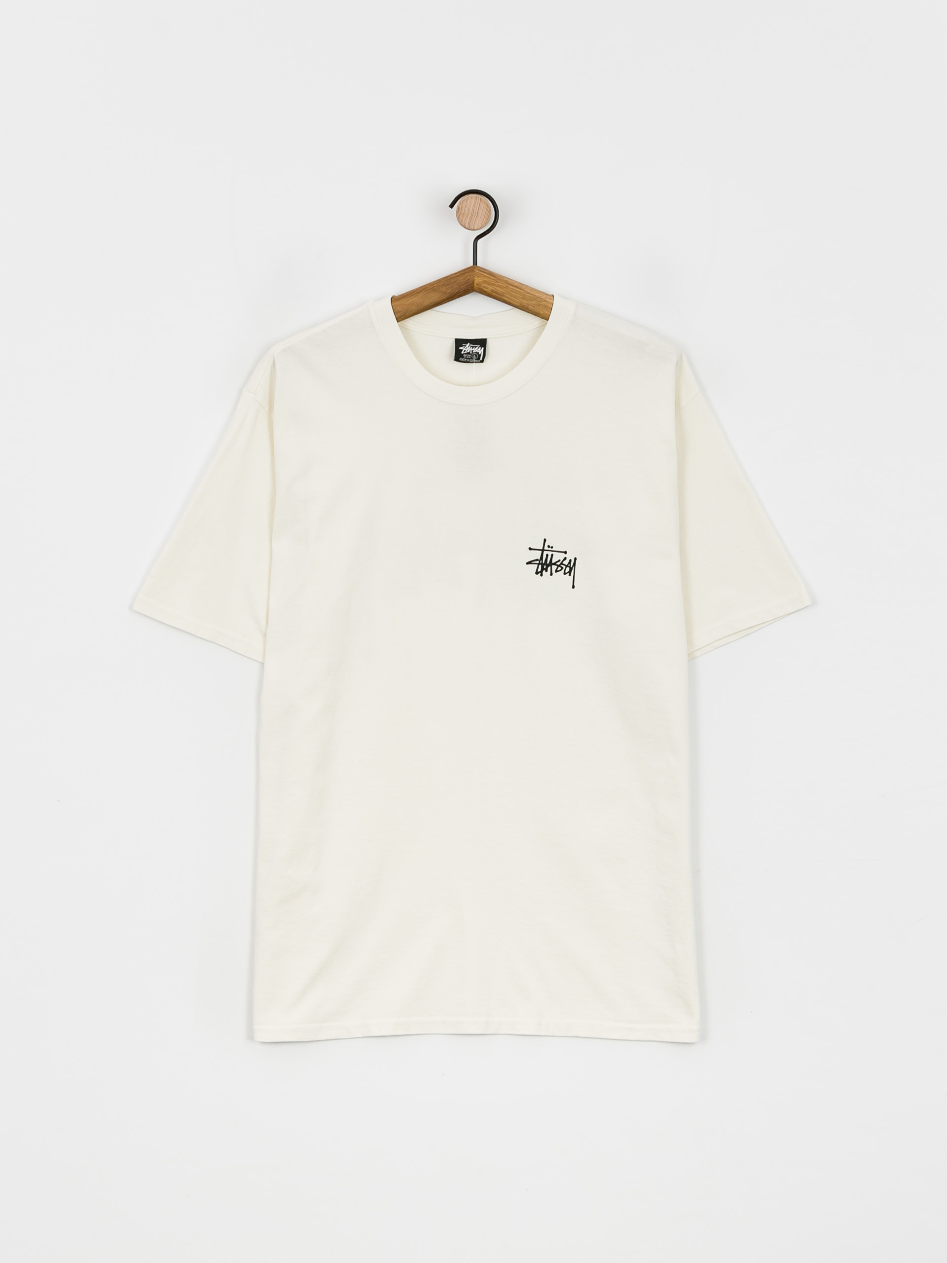 T-shirt Stussy Basic Stussy Pig. Dyed (natural)