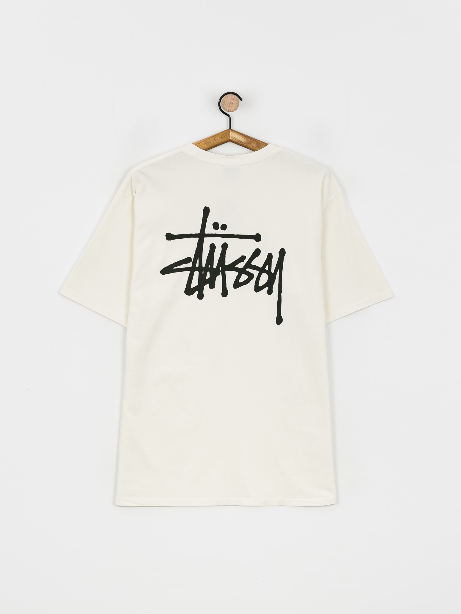 T-shirt Stussy Basic Stussy Pig. Dyed (natural)