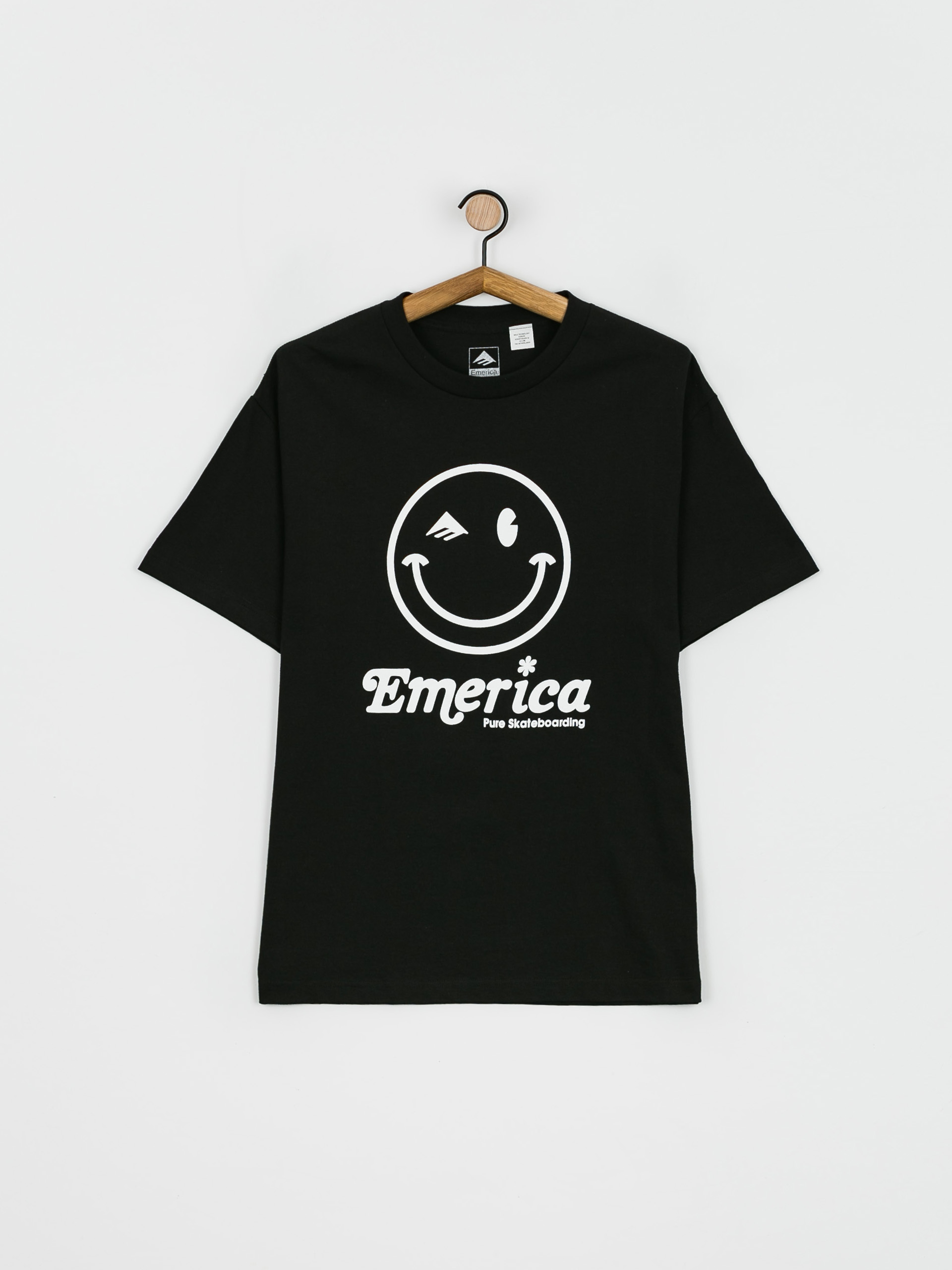 T-shirt Emerica Happy Face (black)
