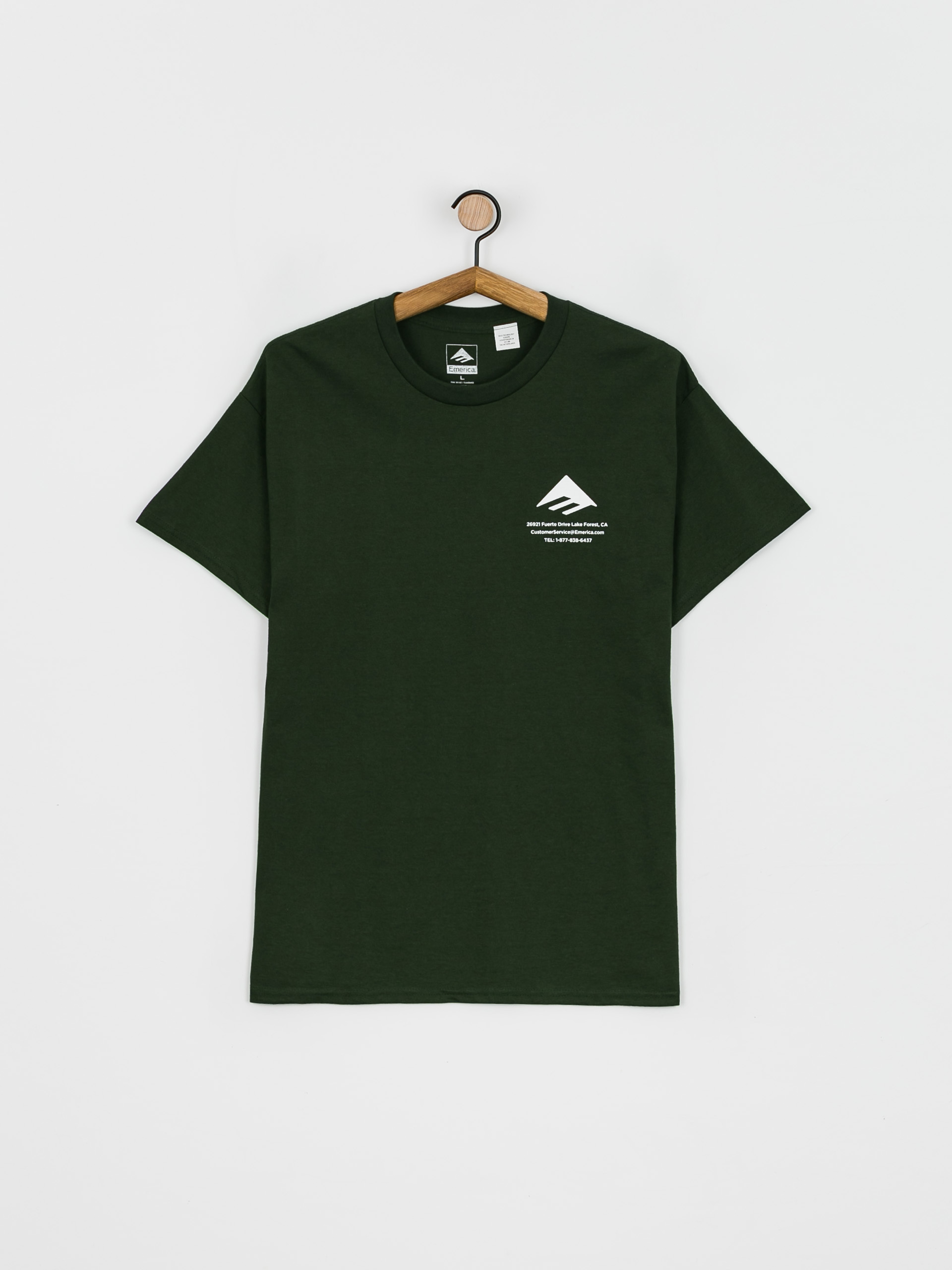 T-shirt Emerica Logo Lockup (forrest)