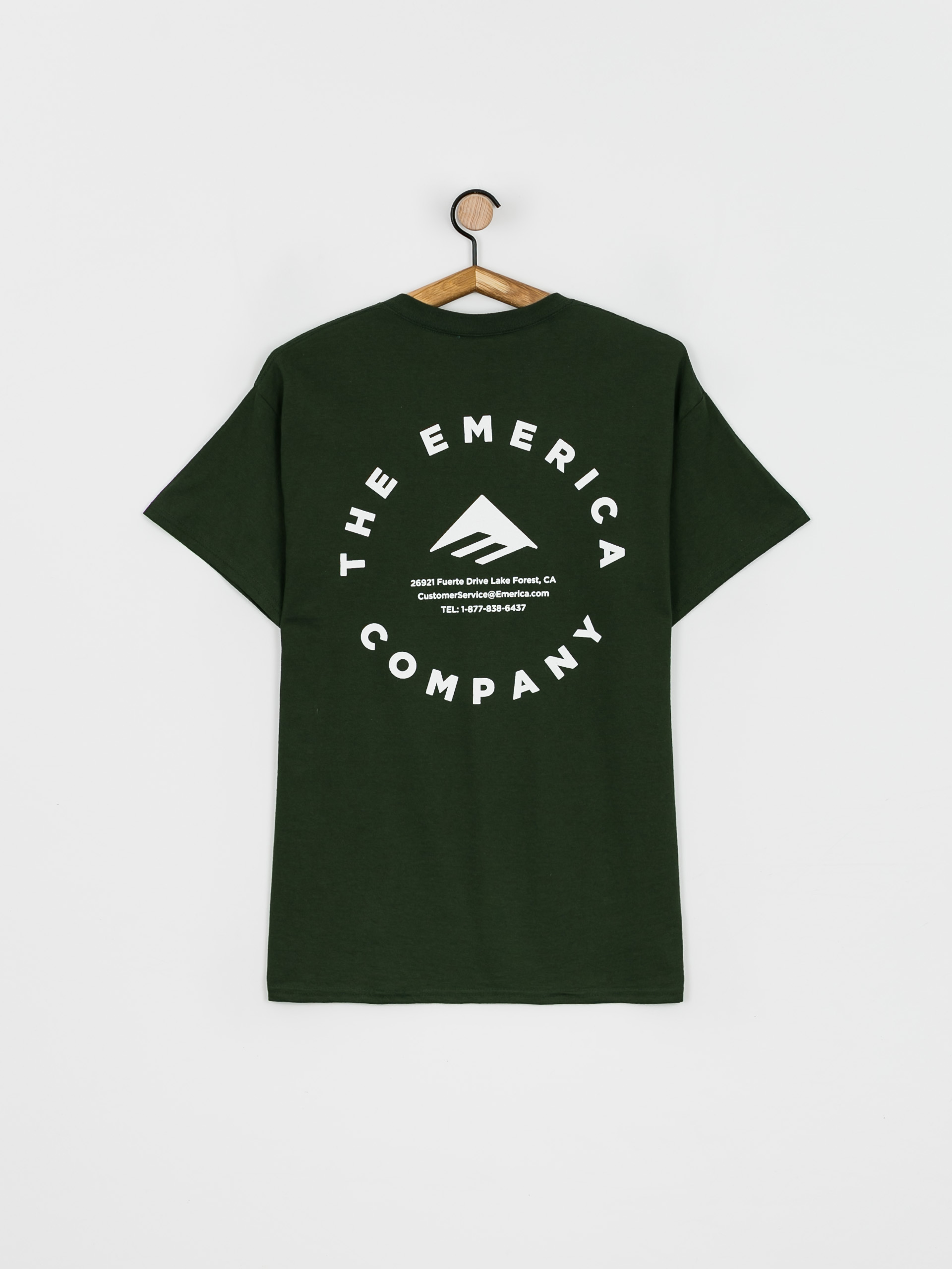 T-shirt Emerica Logo Lockup (forrest)
