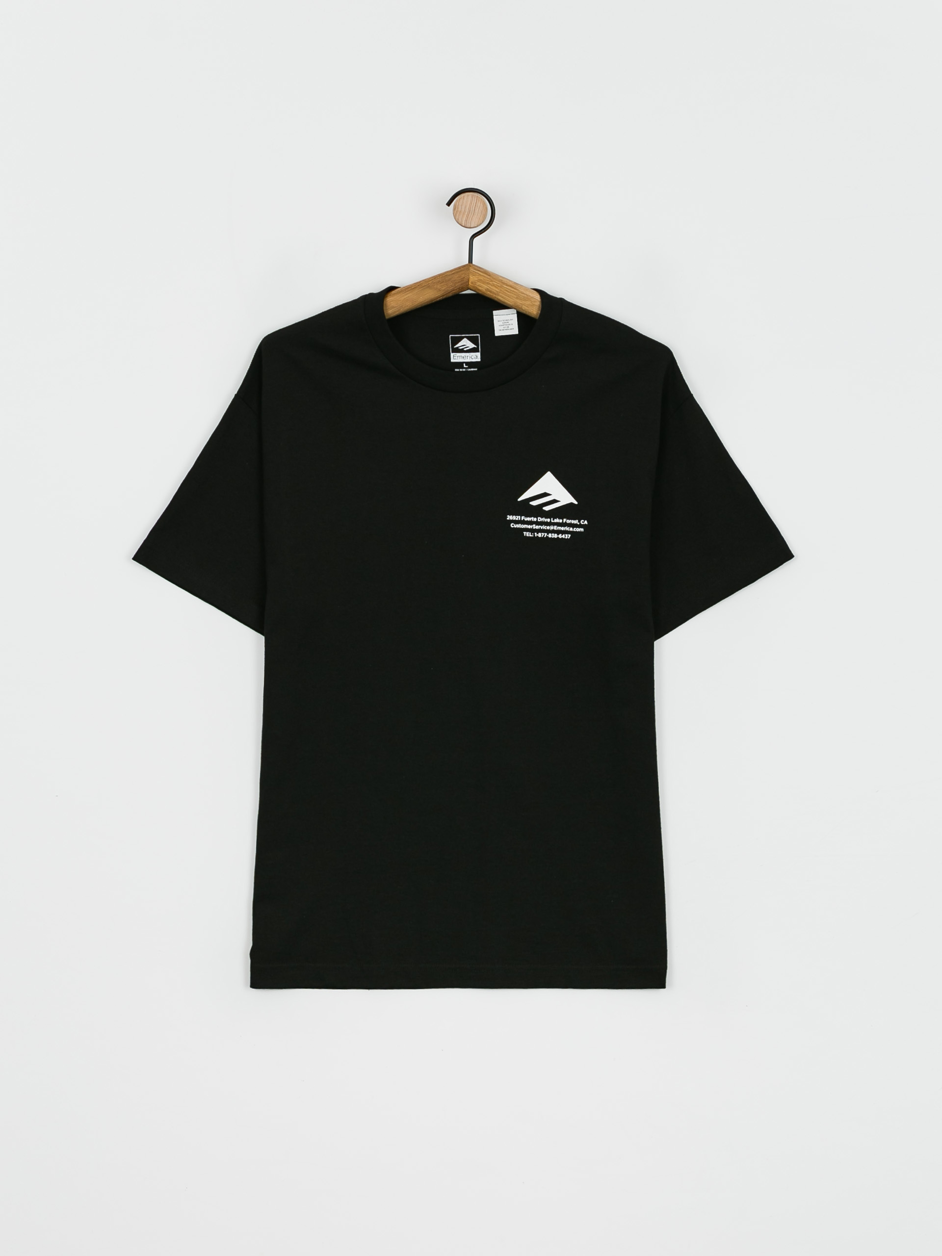 T-shirt Emerica Logo Lockup (black)