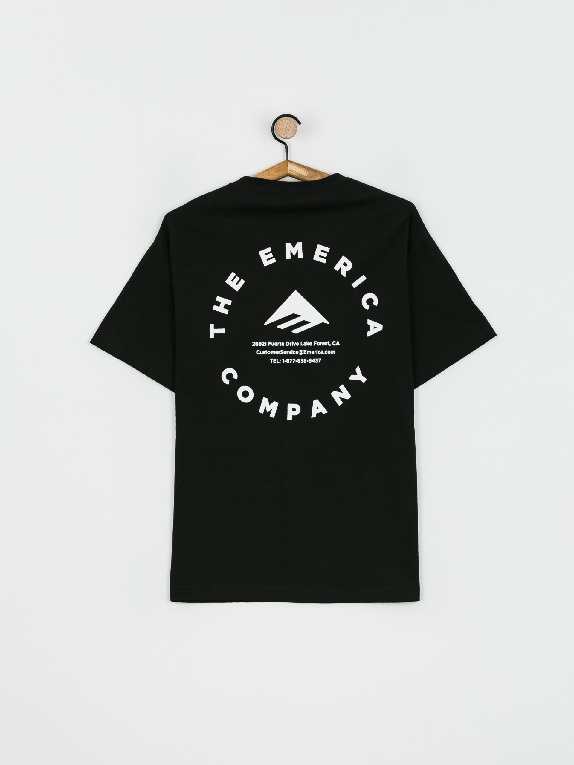 T-shirt Emerica Logo Lockup (black)