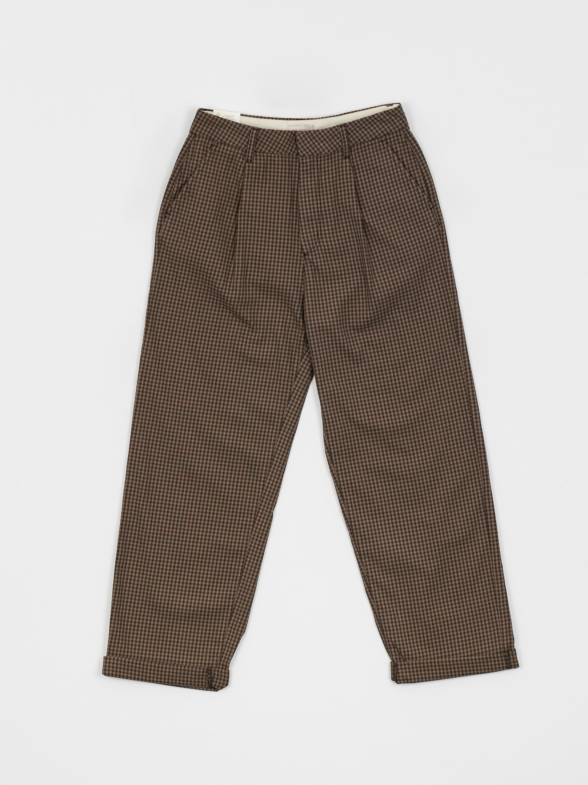 Spodnie Brixton Victory Trouser Wmn (pine bark gingham)