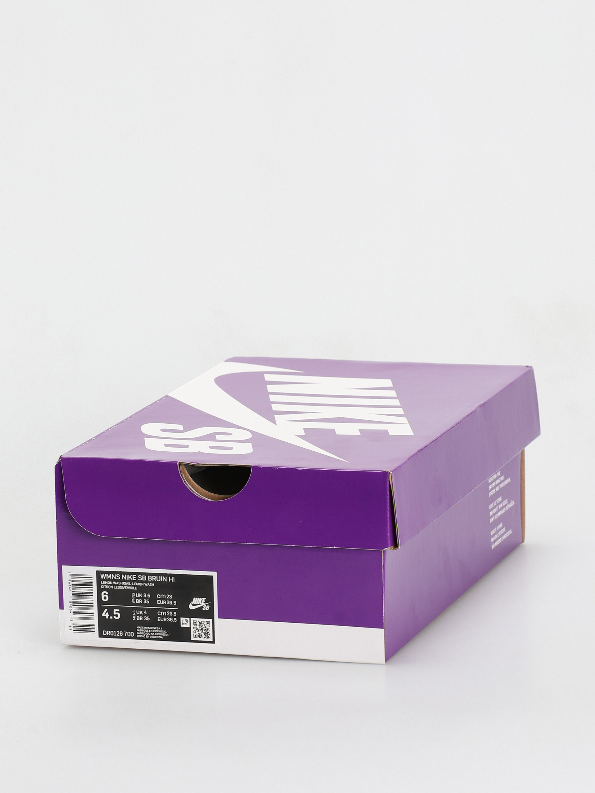 Buty Nike SB Bruin High Wmn (lemon wash/sail lemon wash)