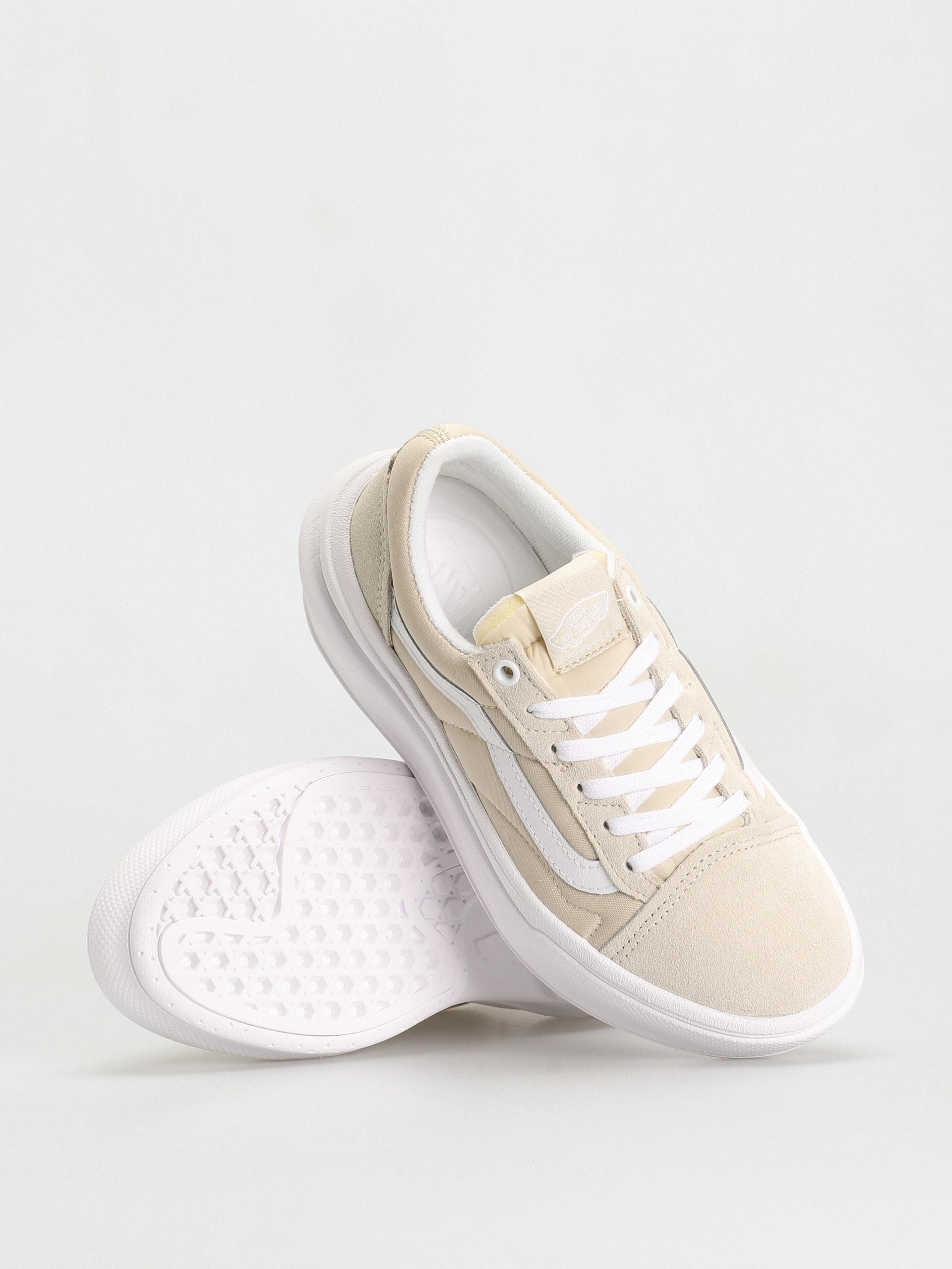 Buty Vans Old Skool Overt CC (sand/white)