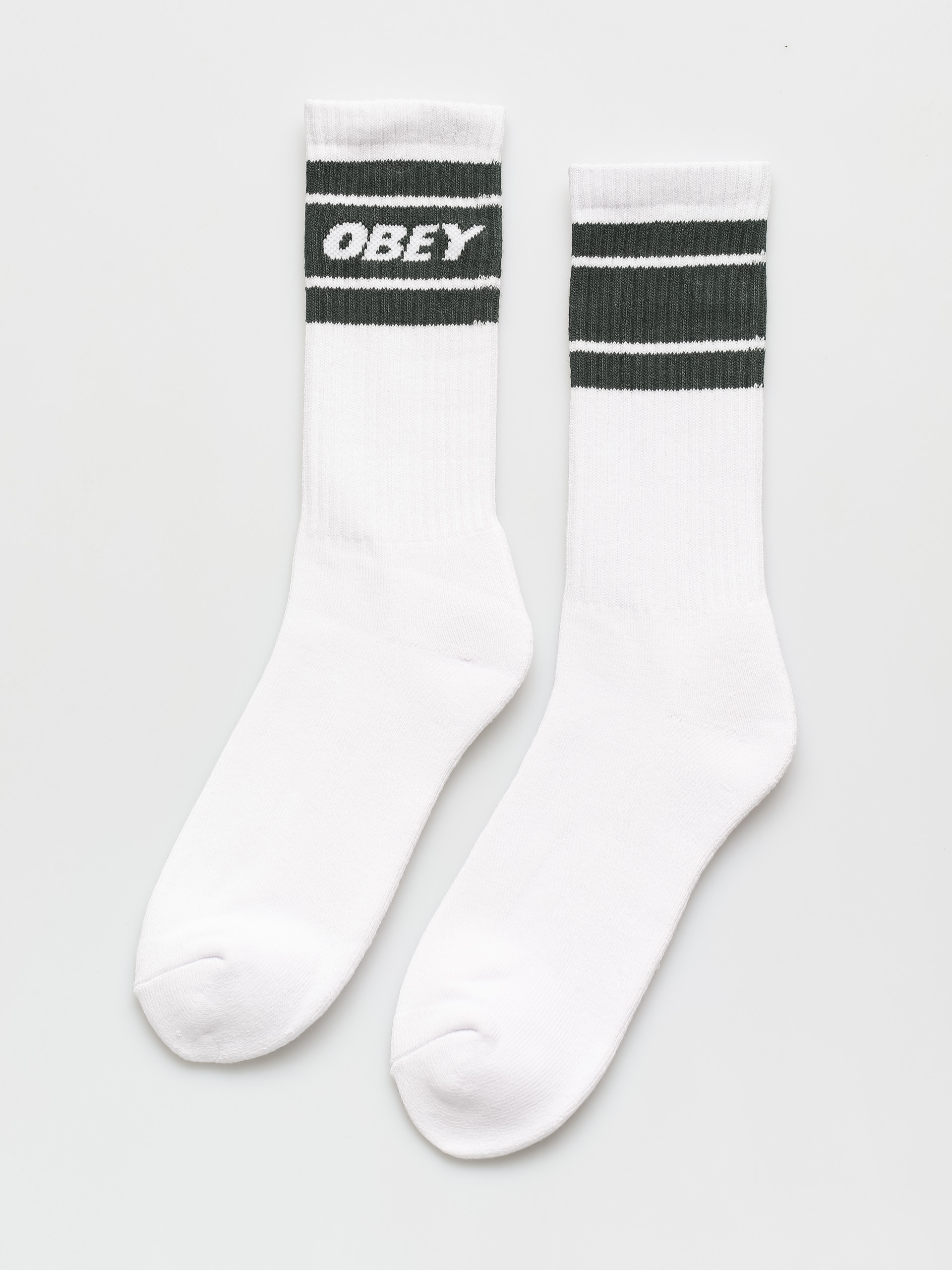 Skarpetki OBEY Cooper II (white/dark cedar)