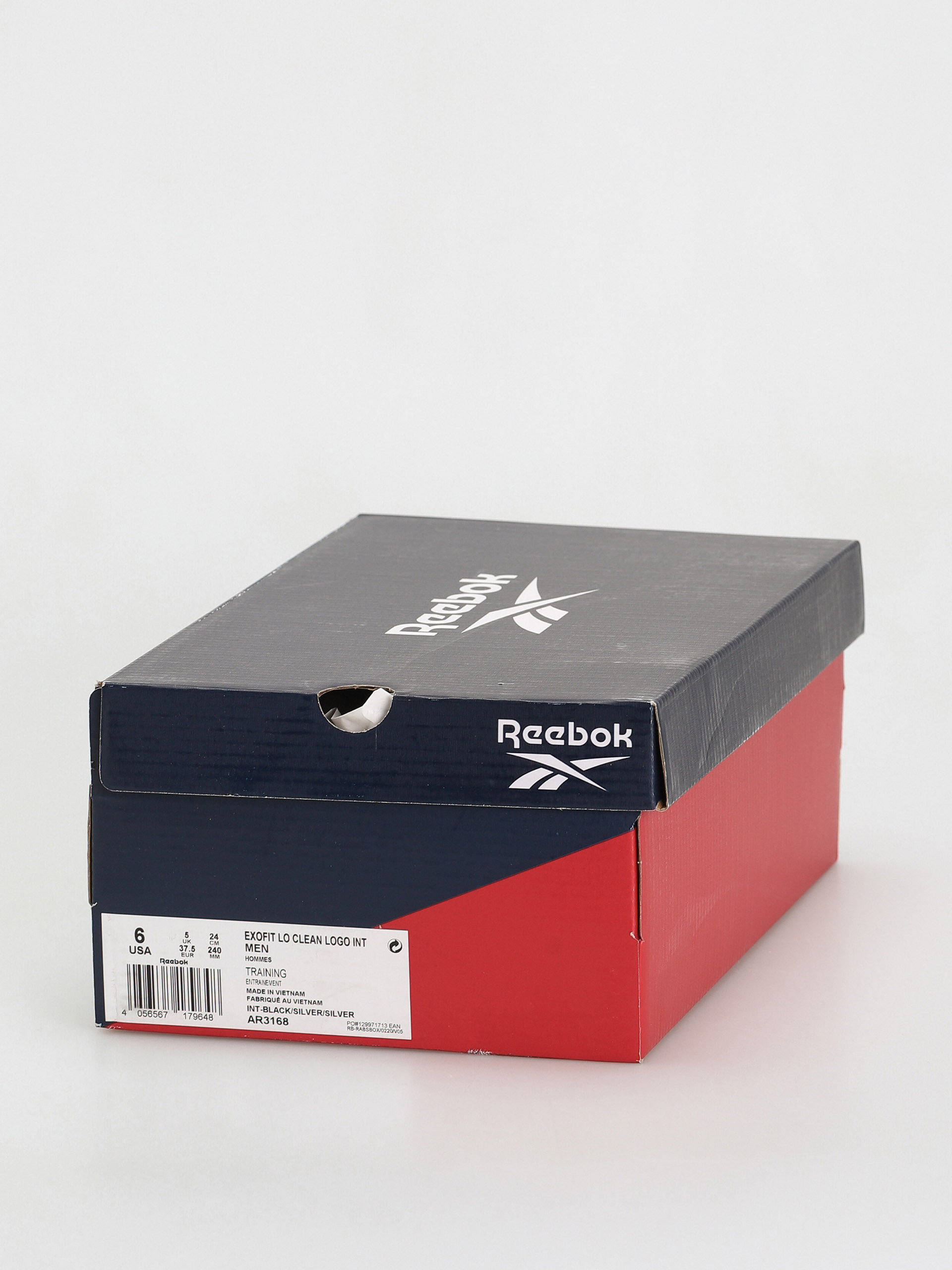 Buty Reebok Ex O Fit Lo Clean Logo Int (black/silver/silver)