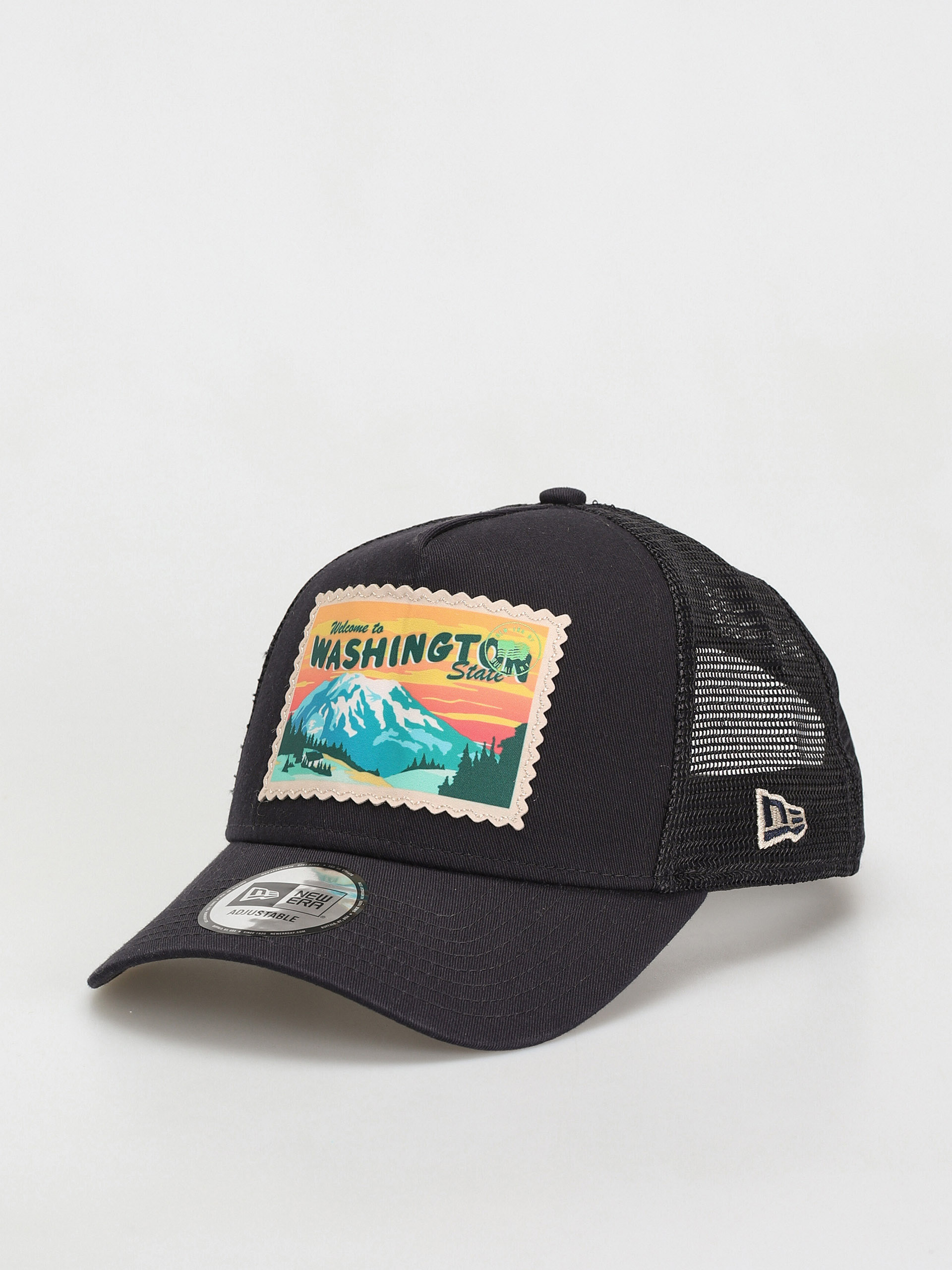 Czapka z daszkiem New Era Postcard Trucker (navy)