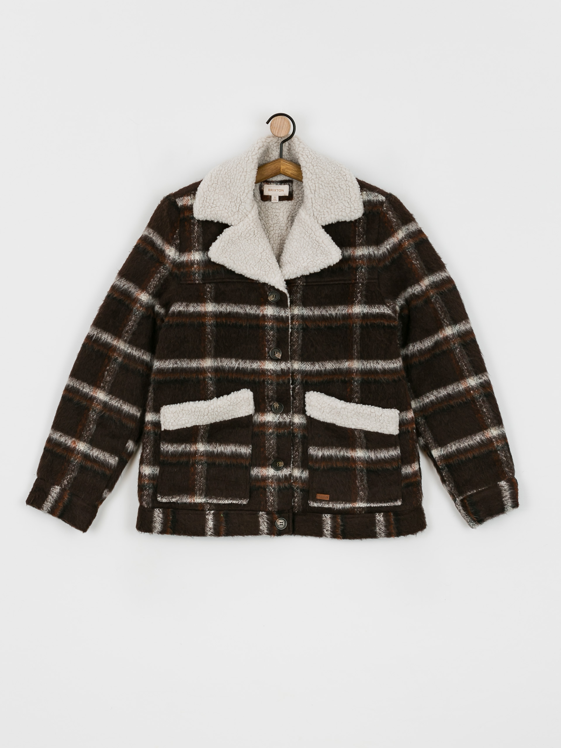 Kurtka Brixton Nouvelle Coat Wmn (seal brown)