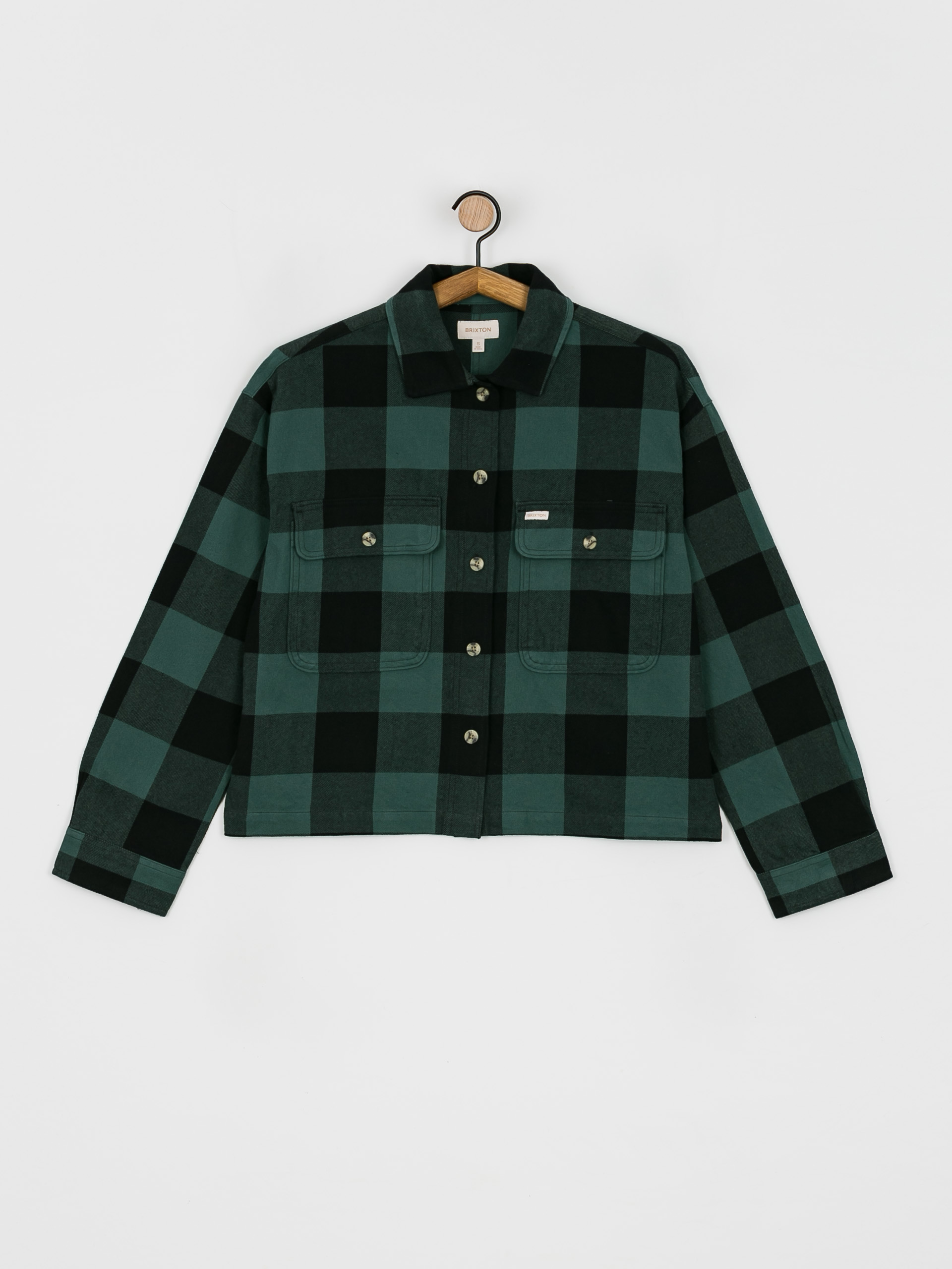 Koszula Brixton Bowery Flannel Ls Wmn (emerald)