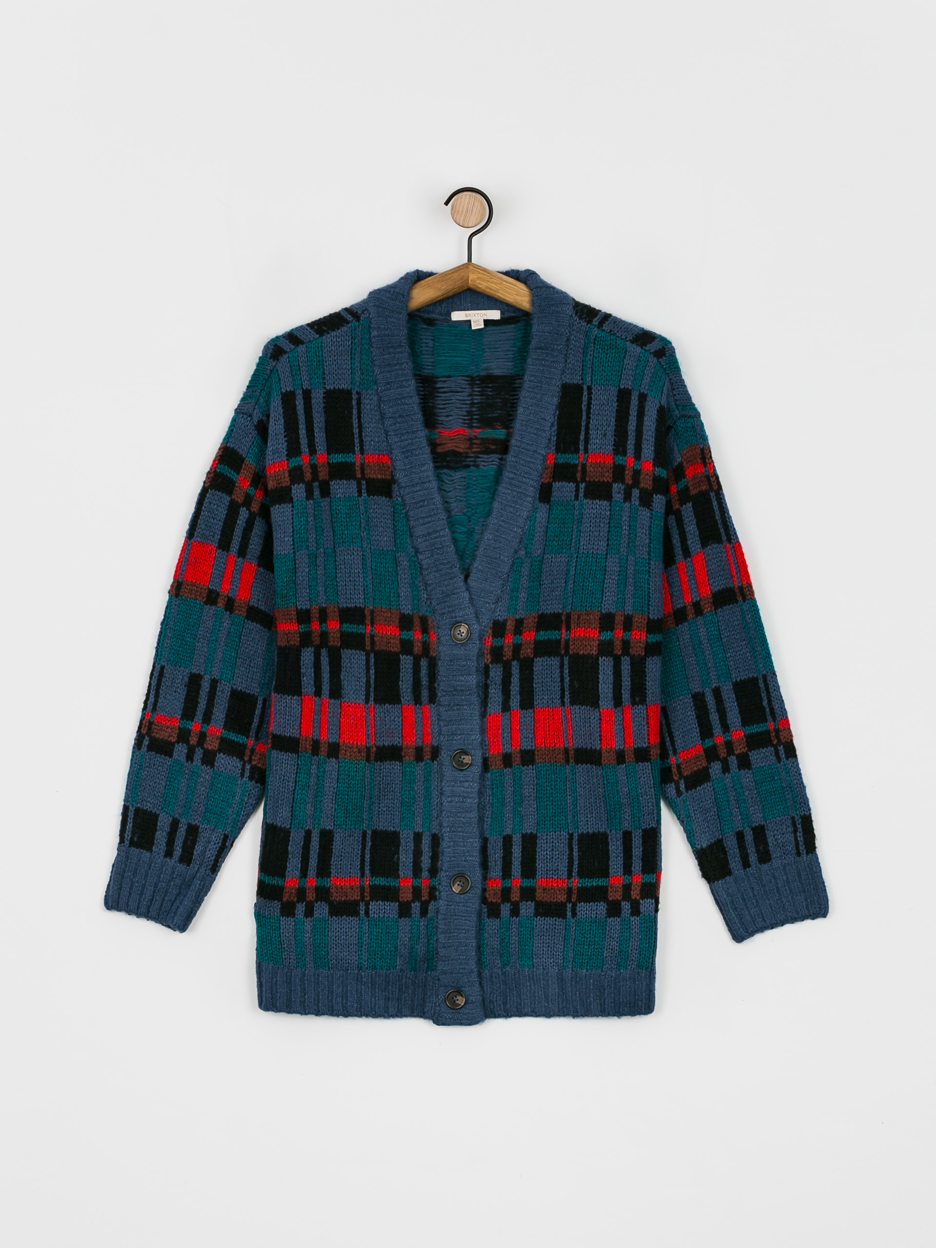 Sweter Brixton Ferriss Cardigan Wmn (joe blue)