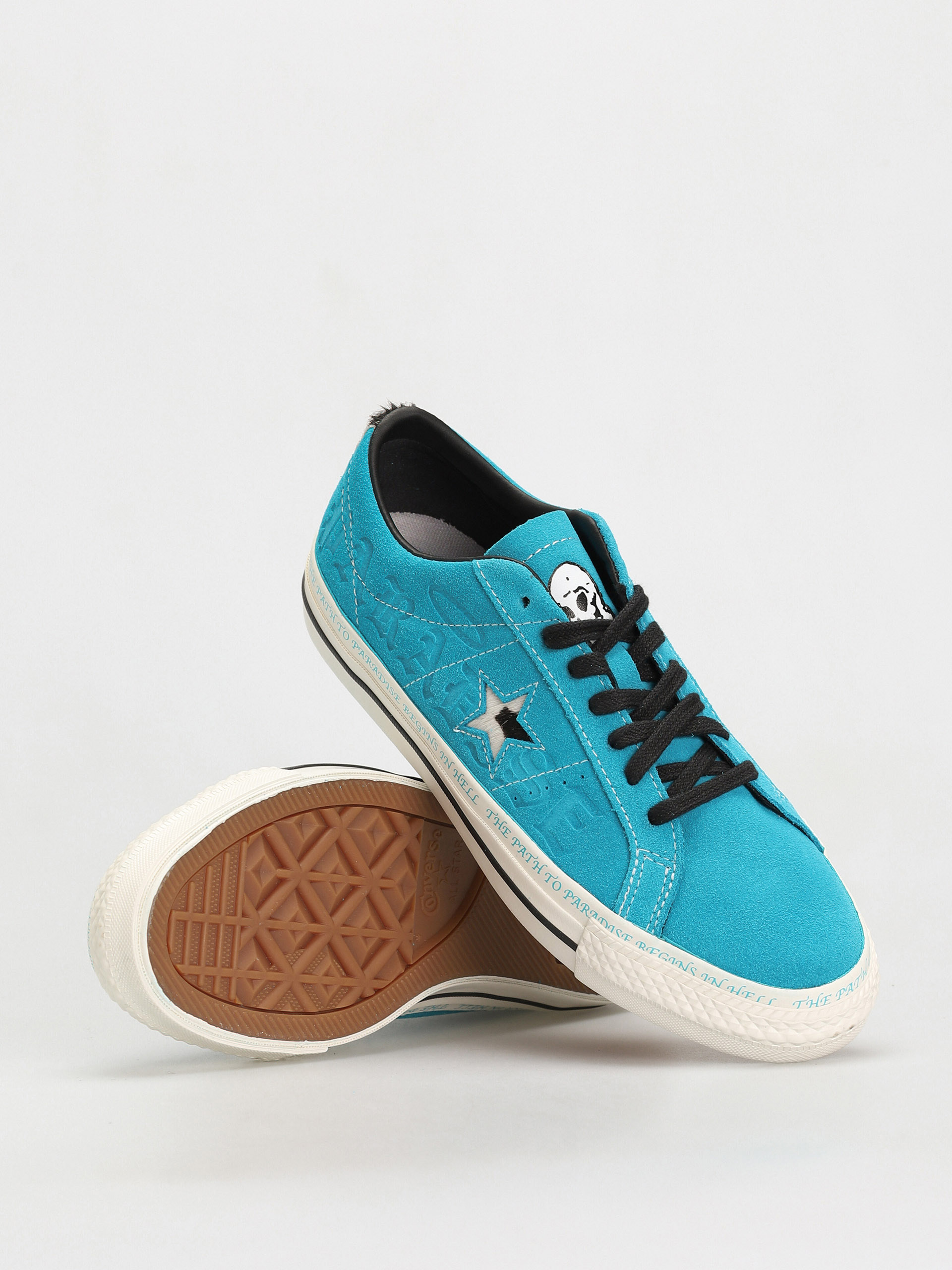 Buty Converse One Star Pro Ox (rapid teal/black/egret)