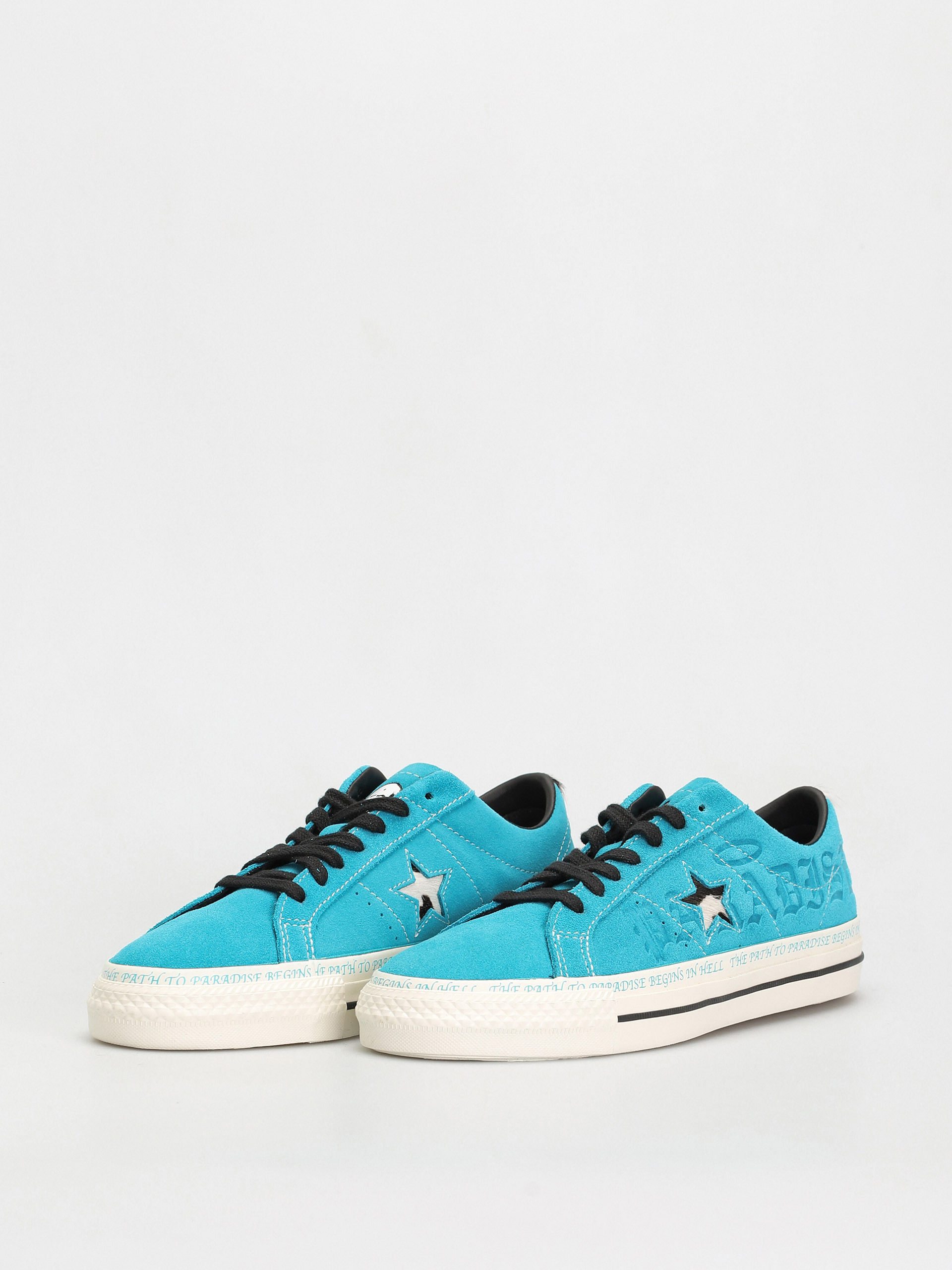 Buty Converse One Star Pro Ox (rapid teal/black/egret)