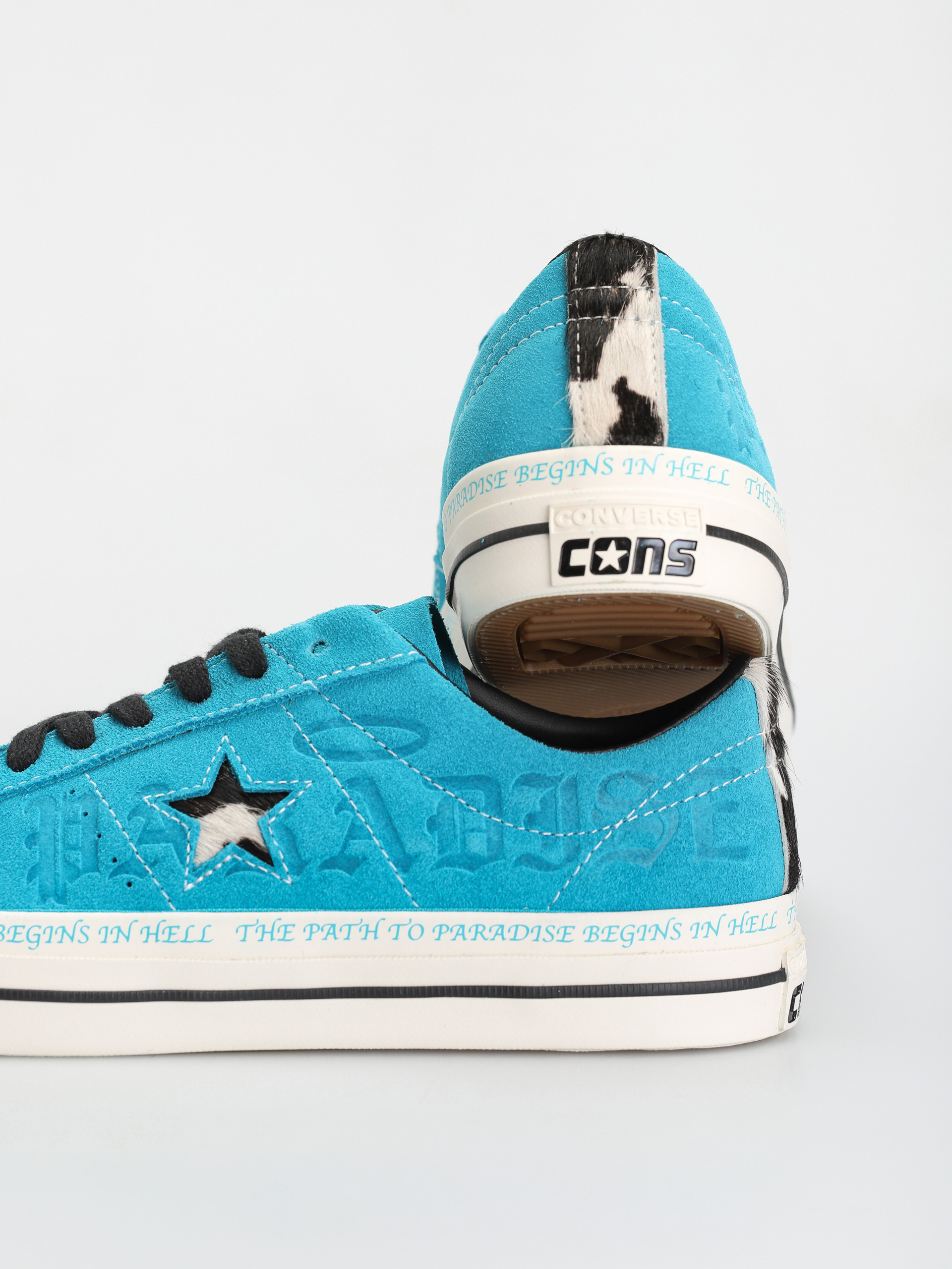 Buty Converse One Star Pro Ox (rapid teal/black/egret)