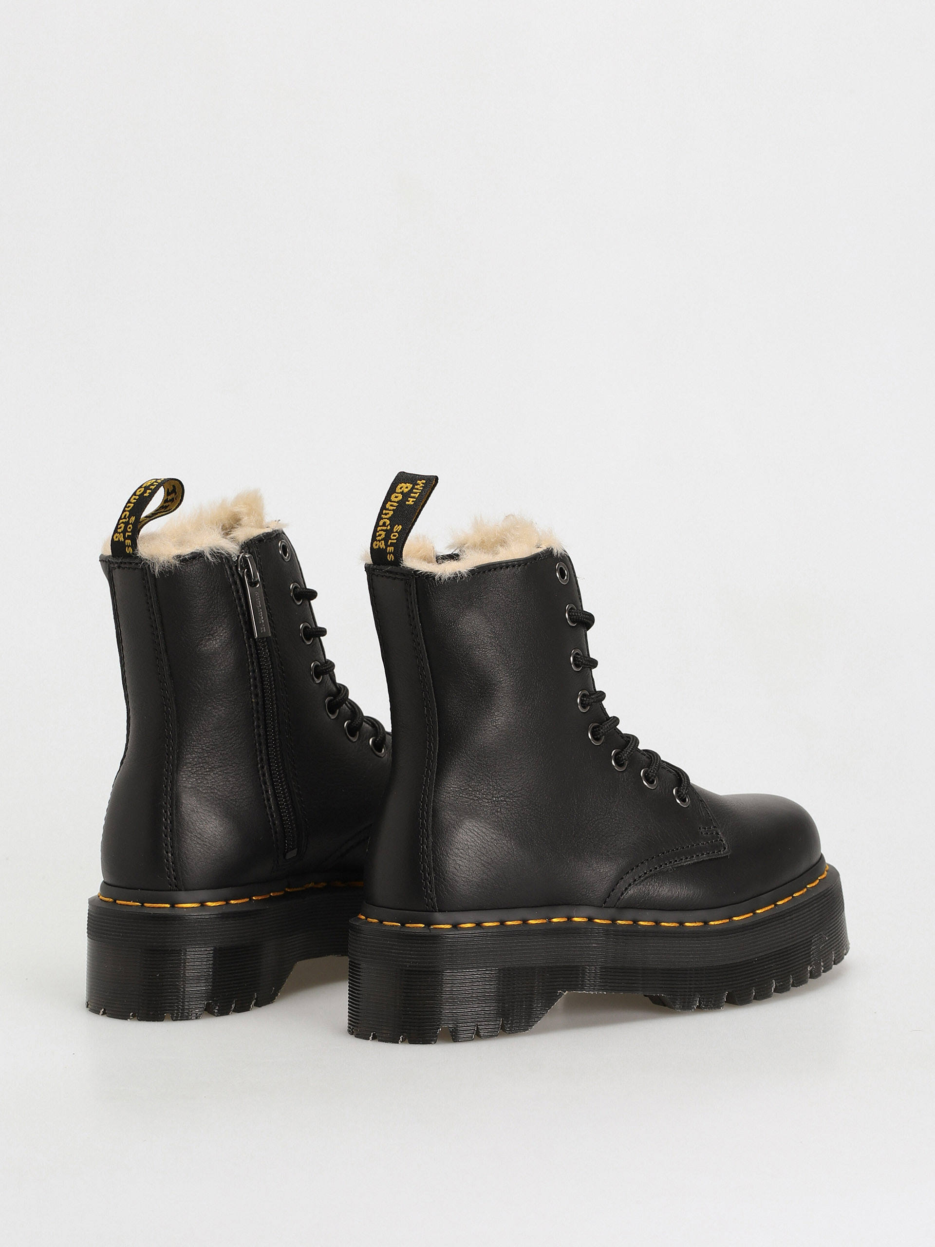 Buty Dr. Martens Jadon FL Wmn (black pisa natural em toby 900g)