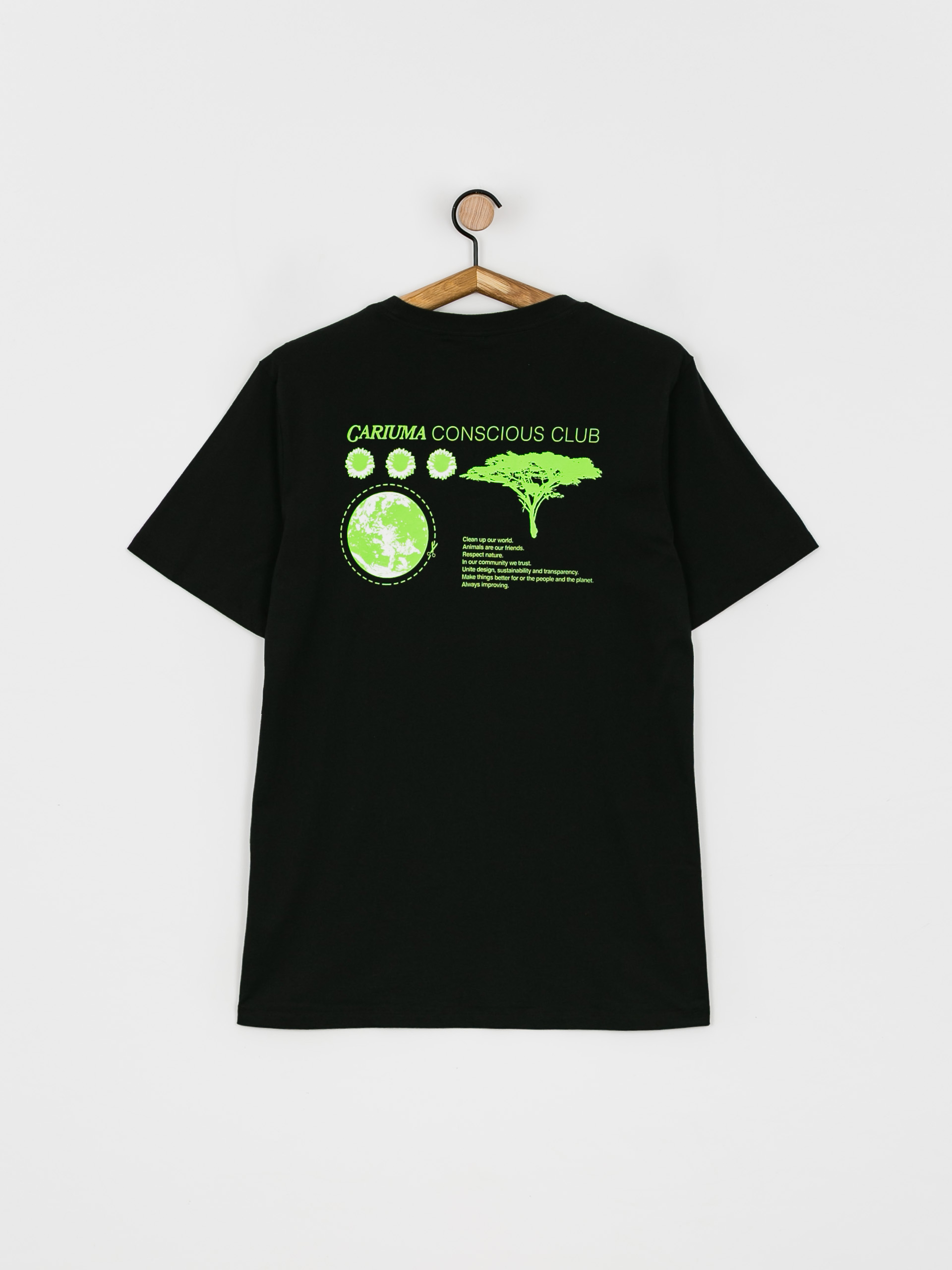 T-shirt Cariuma Conscious Club (black)