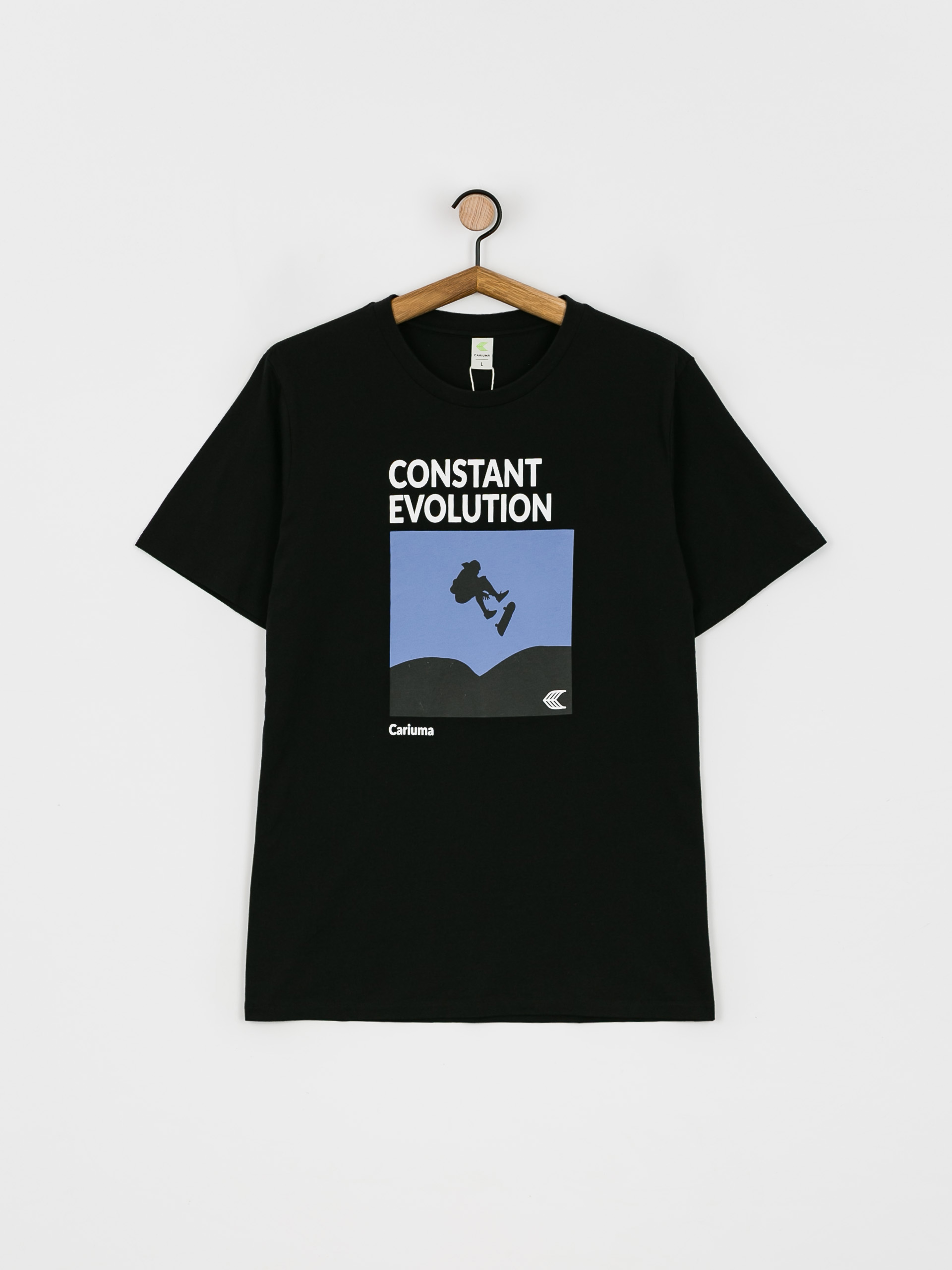 T-shirt Cariuma Constant Evolution (black)