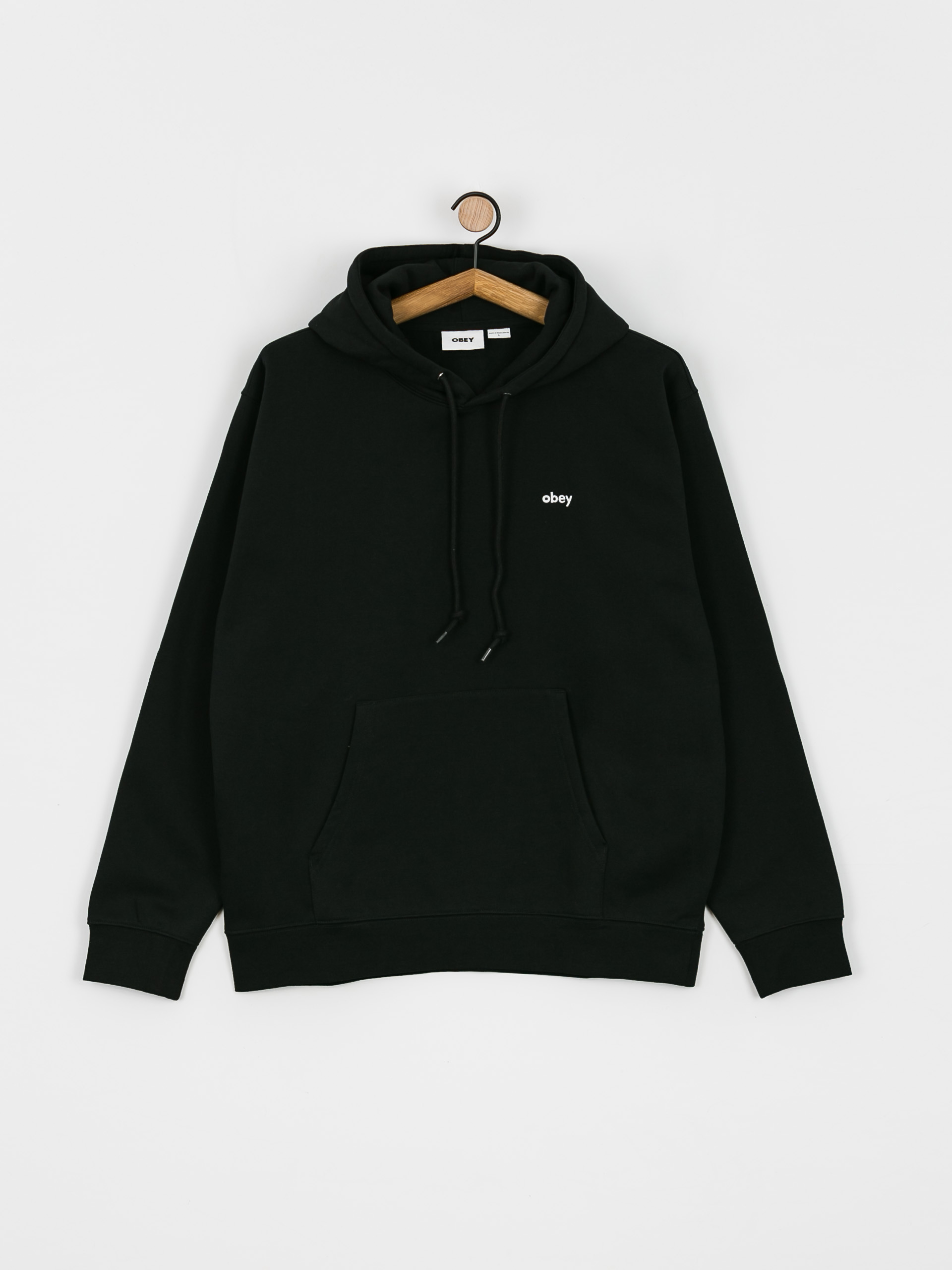 Bluza z kapturem OBEY Tab HD (black)