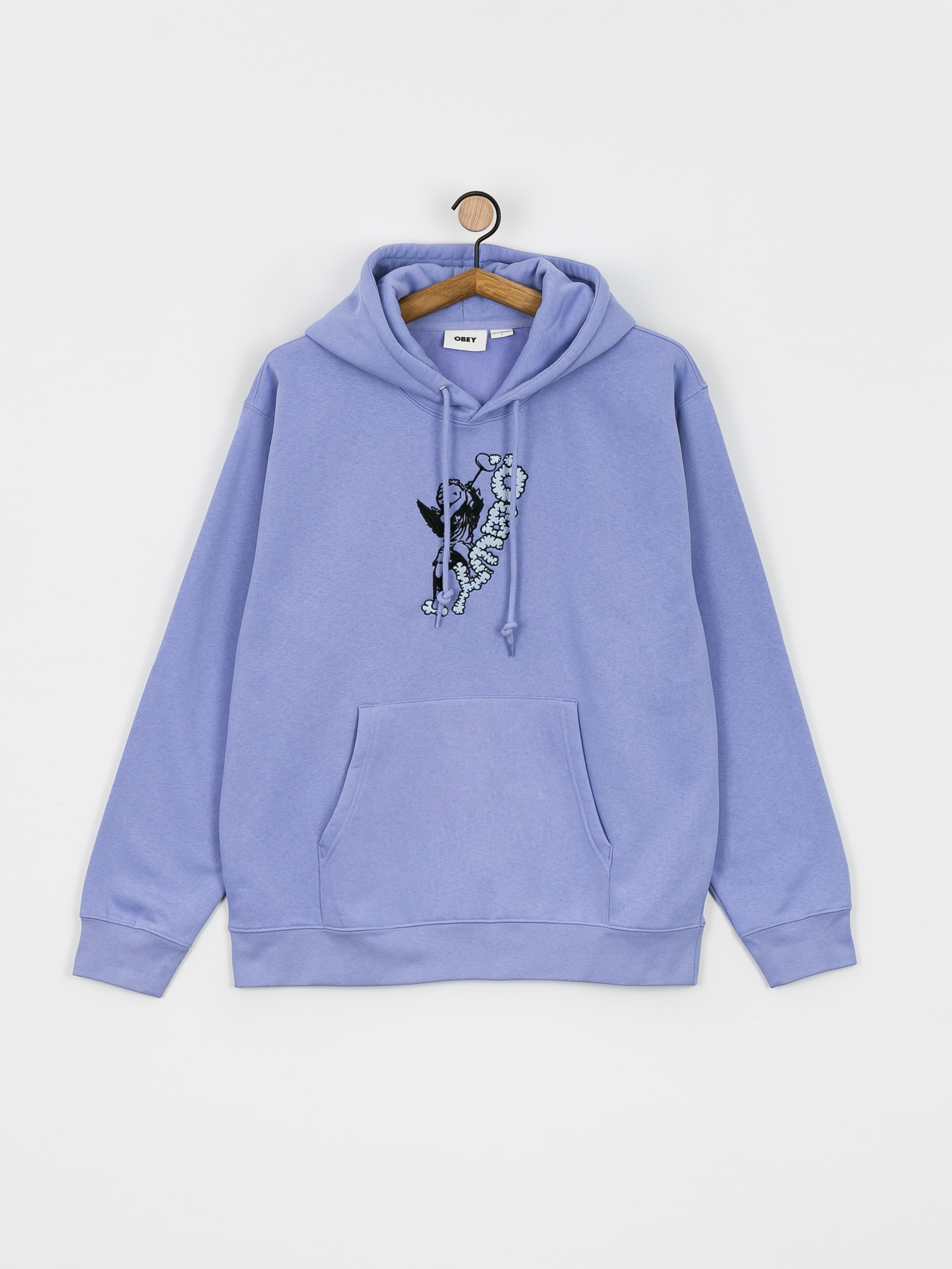 Bluza z kapturem OBEY Seven HD (digital violet)