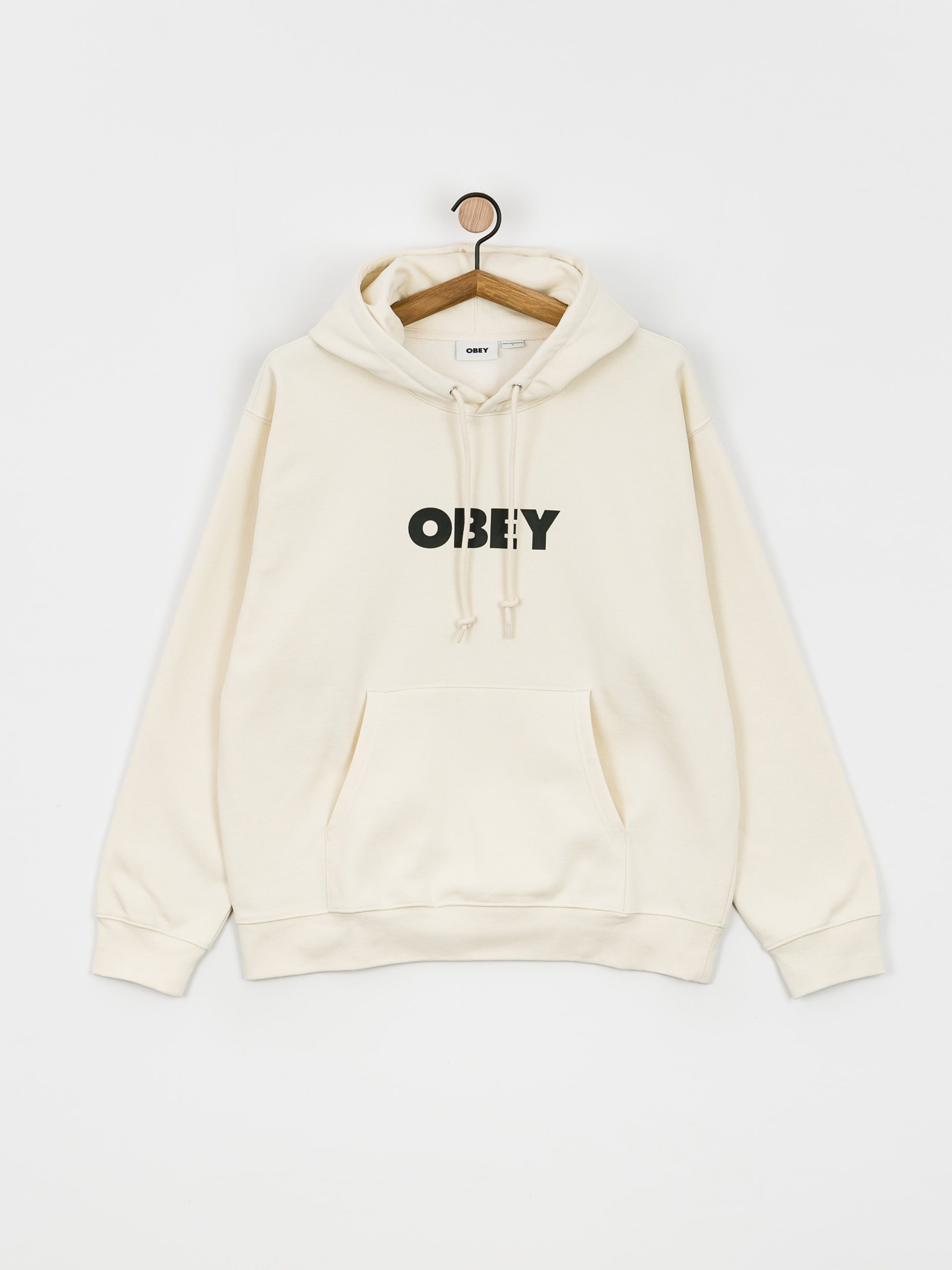 Bluza z kapturem OBEY Bold HD (unbleached)