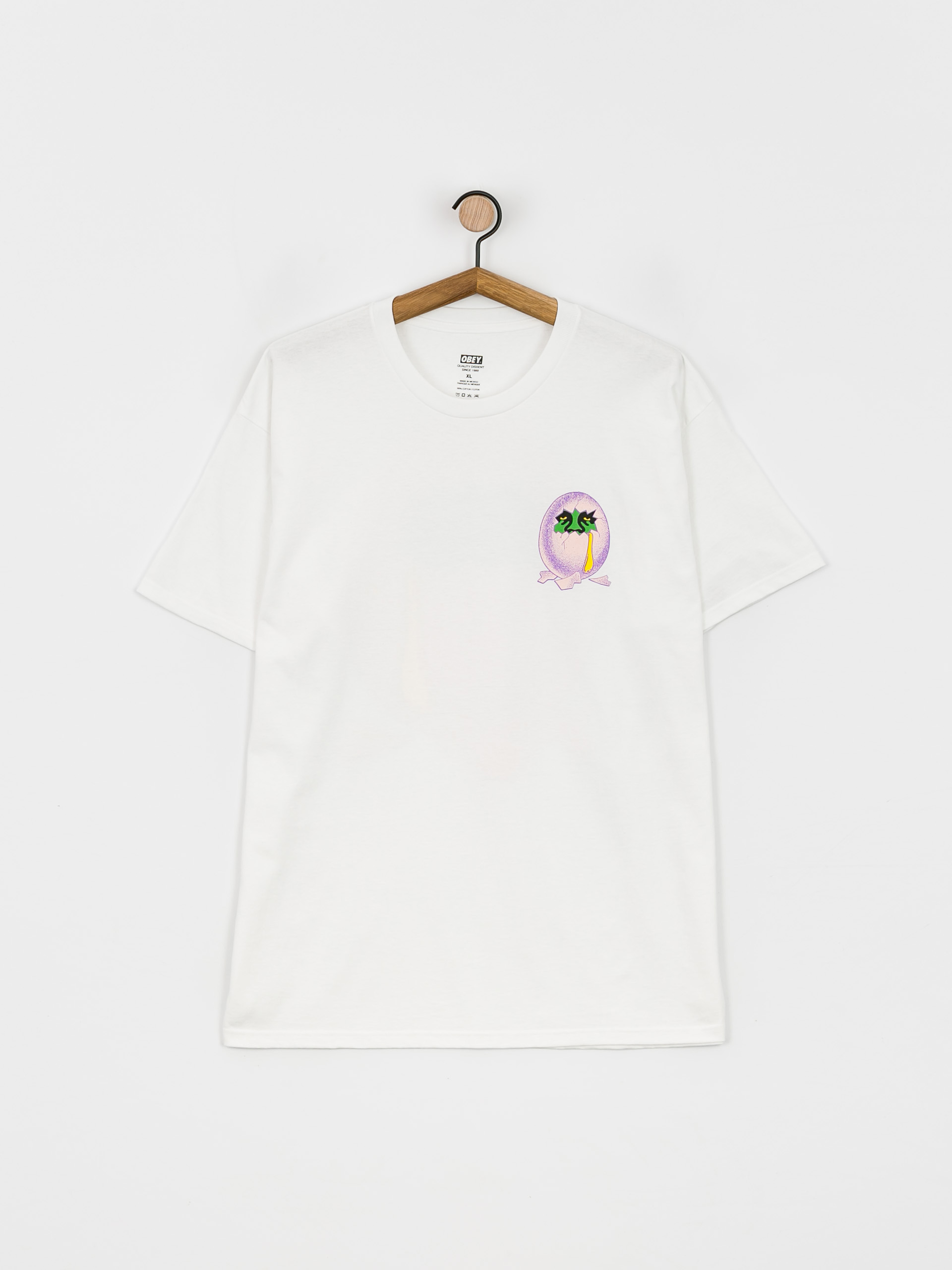 T-shirt OBEY Broken Yolk (white)