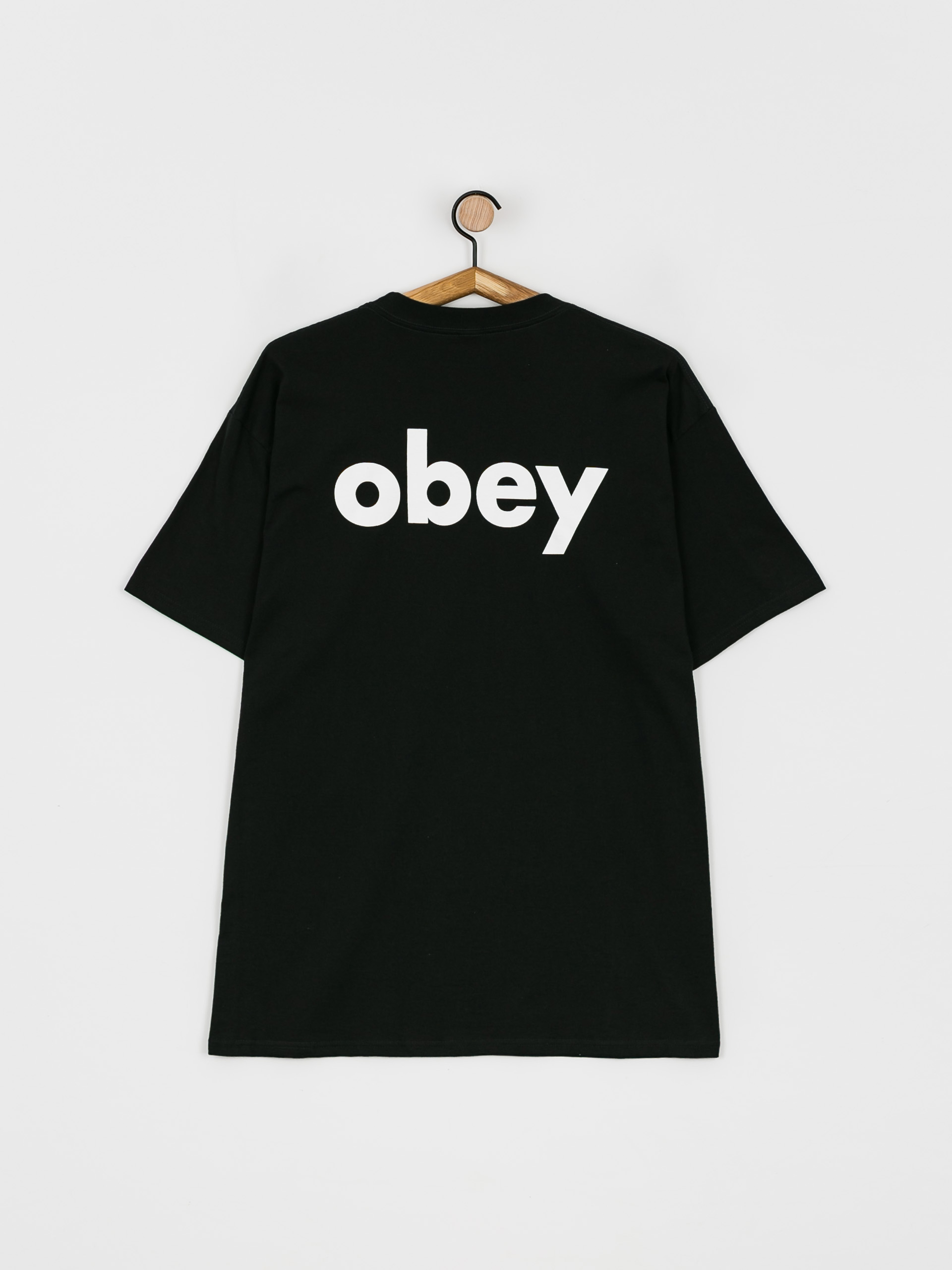 T-shirt OBEY Lower Case (black)