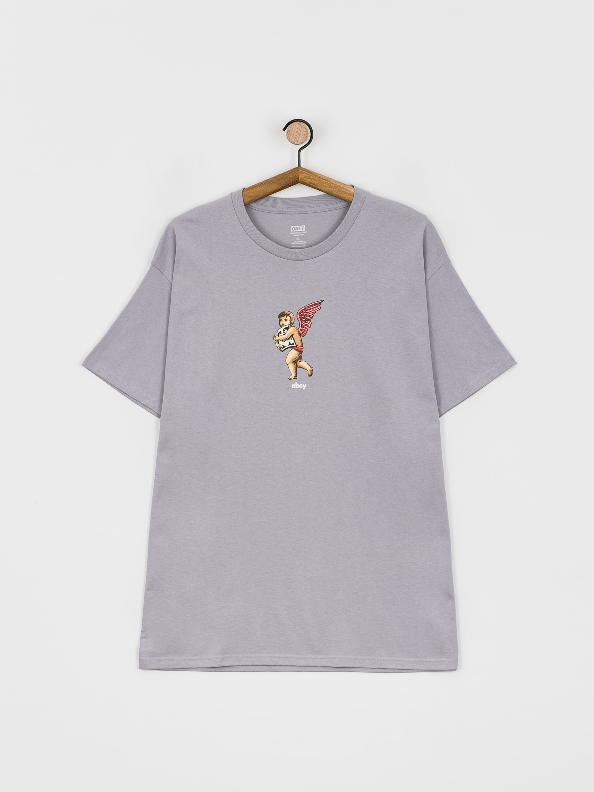 T-shirt OBEY Angel Wings (lilac chalk)