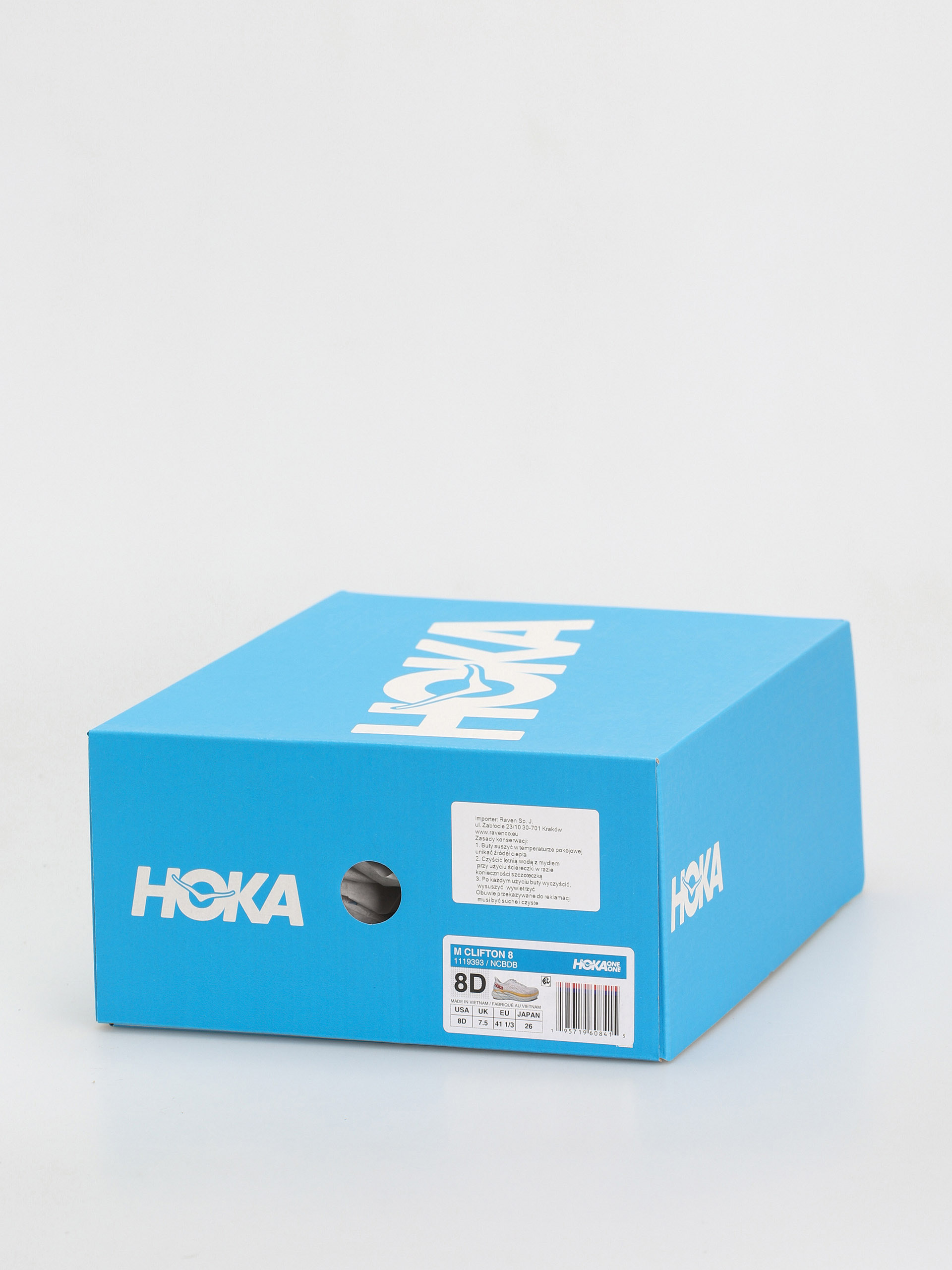 Buty Hoka One One Clifton 8 (nimbus cloud/blanc de blanc)