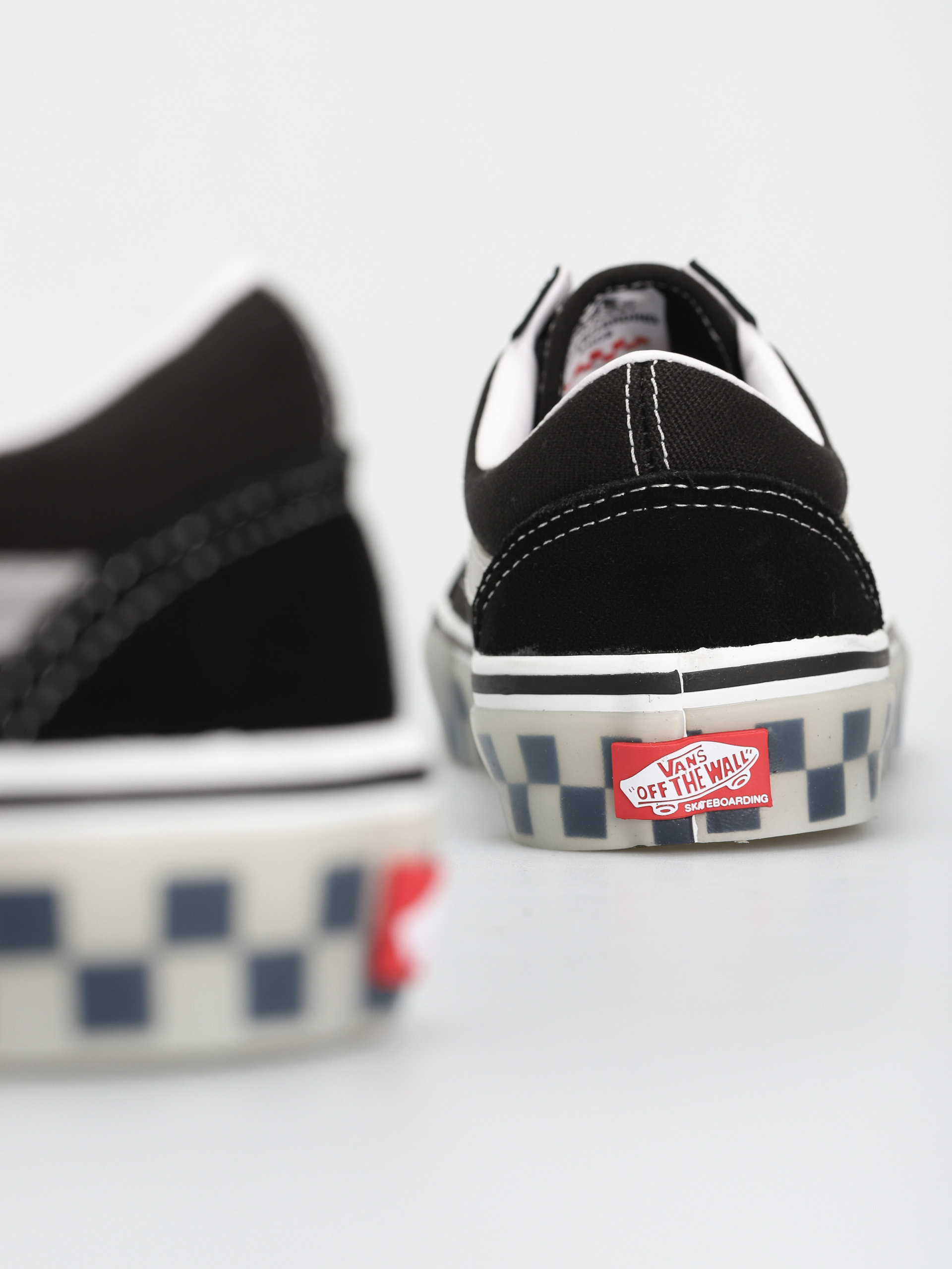 Buty Vans Skate Old Skool (translucent rubber black/clear)