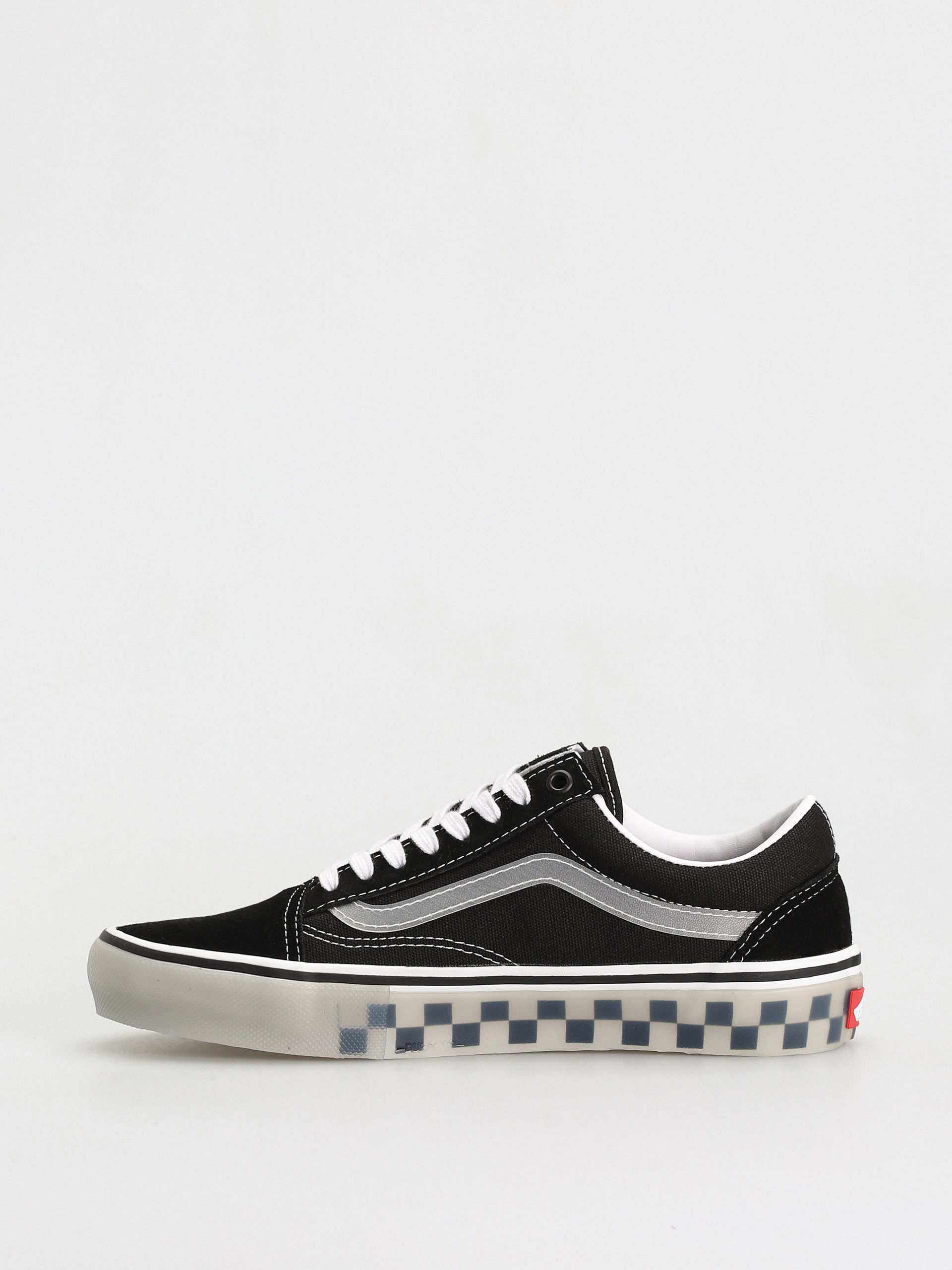 Buty Vans Skate Old Skool (translucent rubber black/clear)