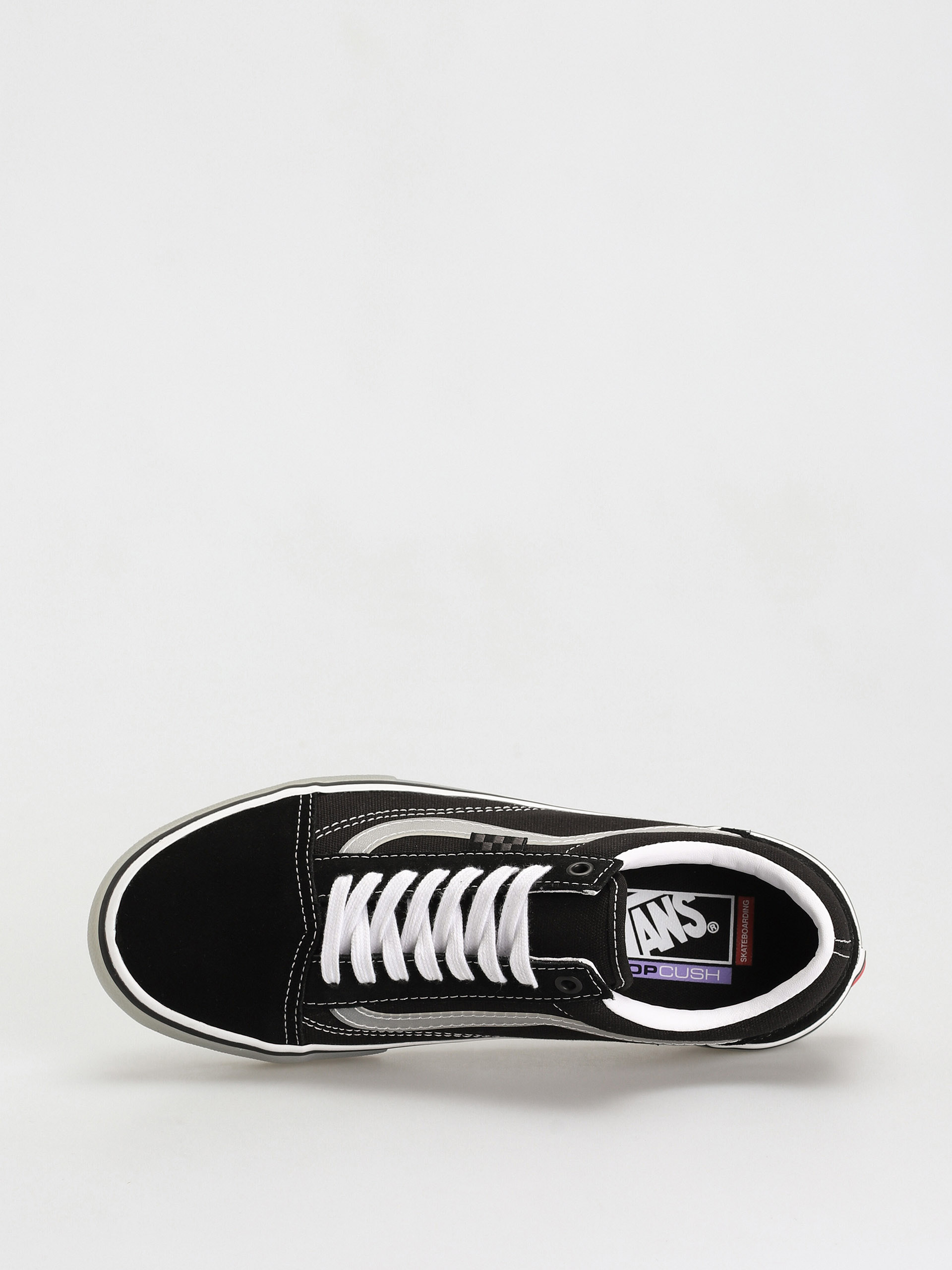 Buty Vans Skate Old Skool (translucent rubber black/clear)