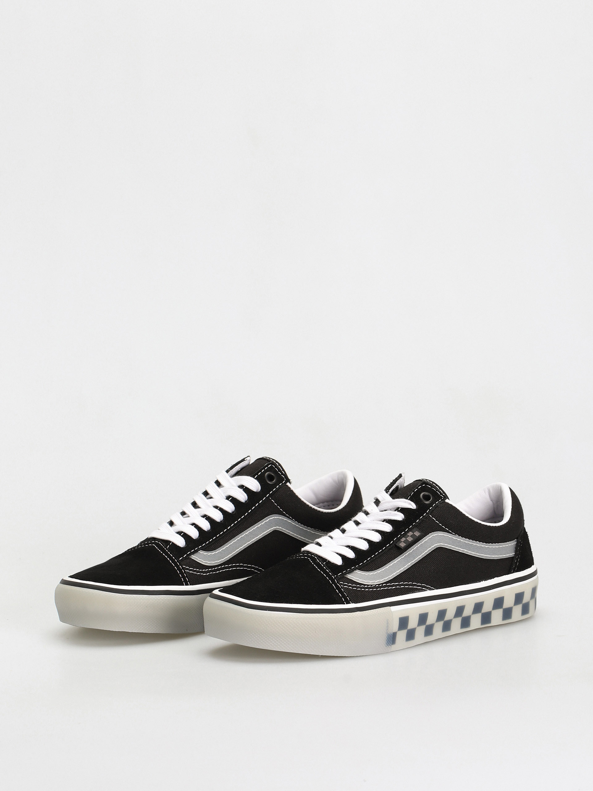 Buty Vans Skate Old Skool (translucent rubber black/clear)