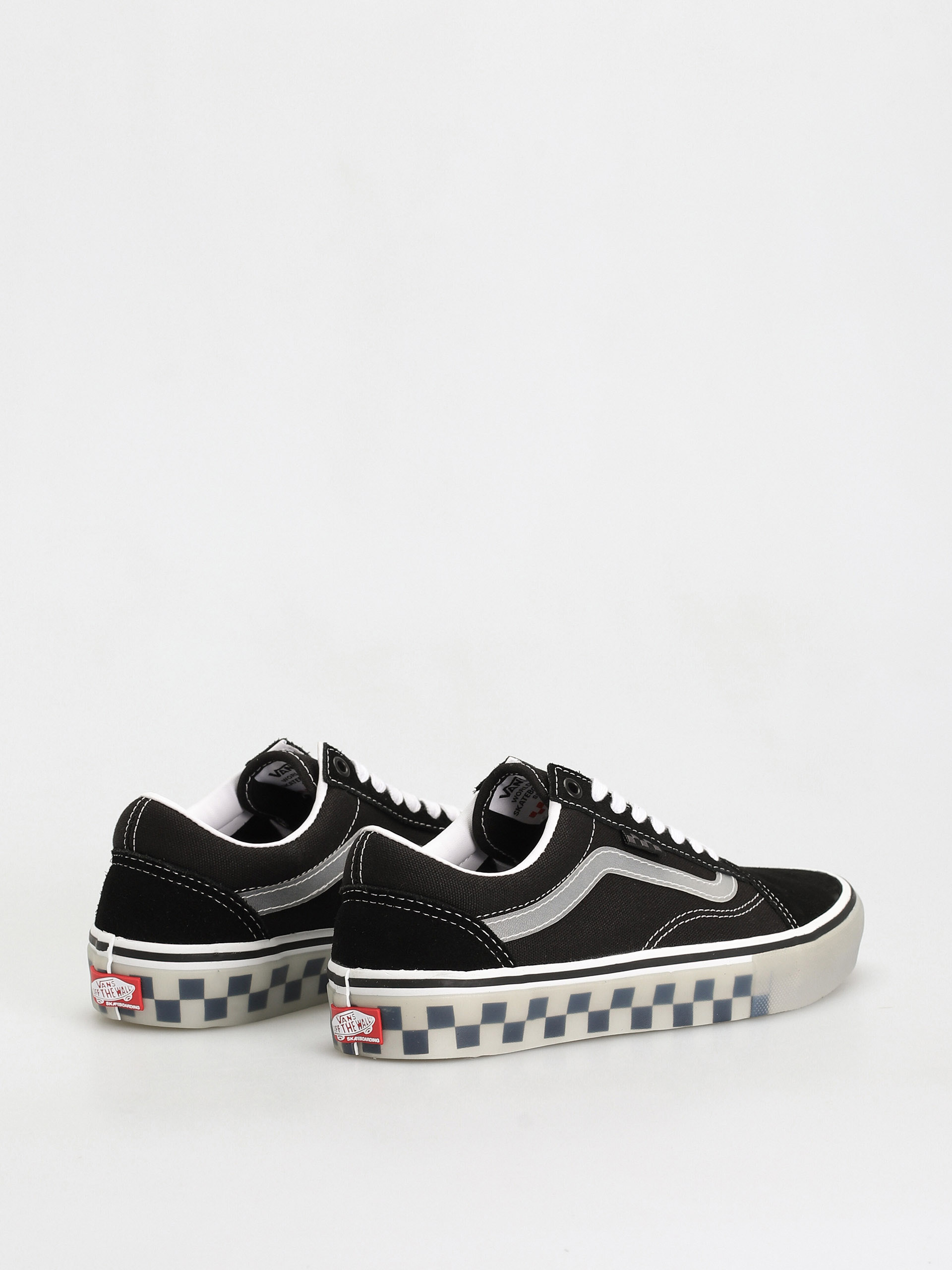 Buty Vans Skate Old Skool (translucent rubber black/clear)